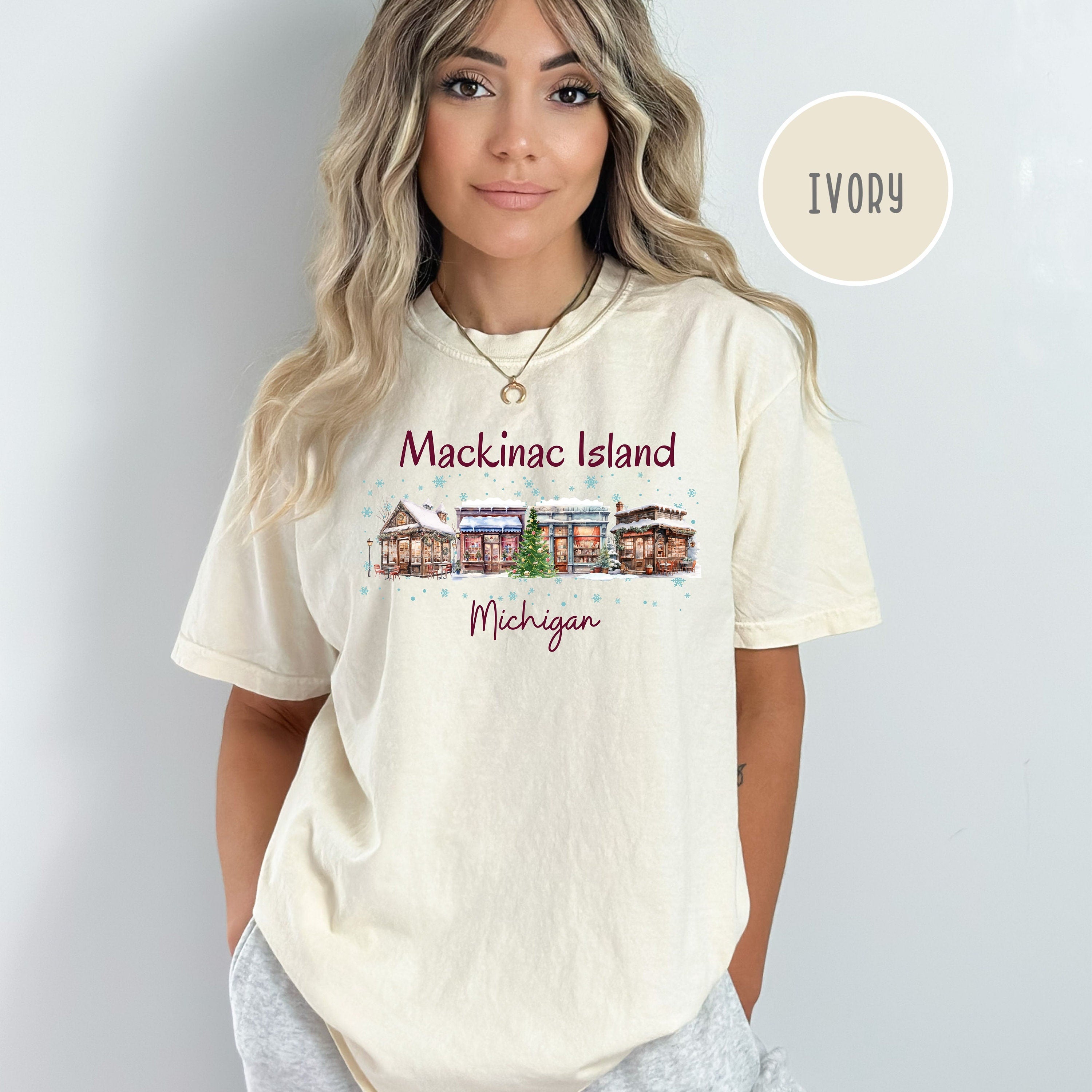 Mackinac Island Michigan Comfort Colors® Tee