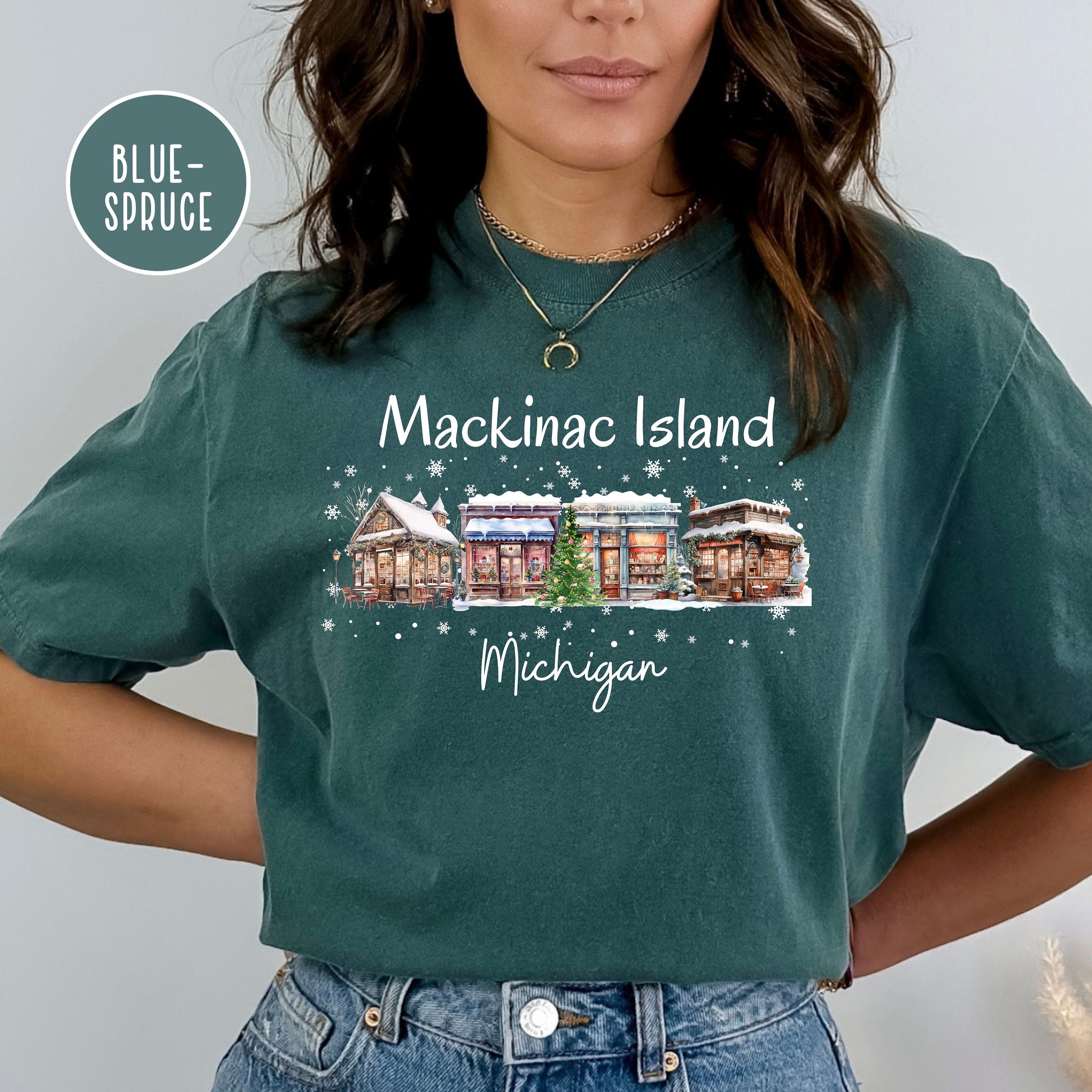 Mackinac Island Michigan Comfort Colors® Tee