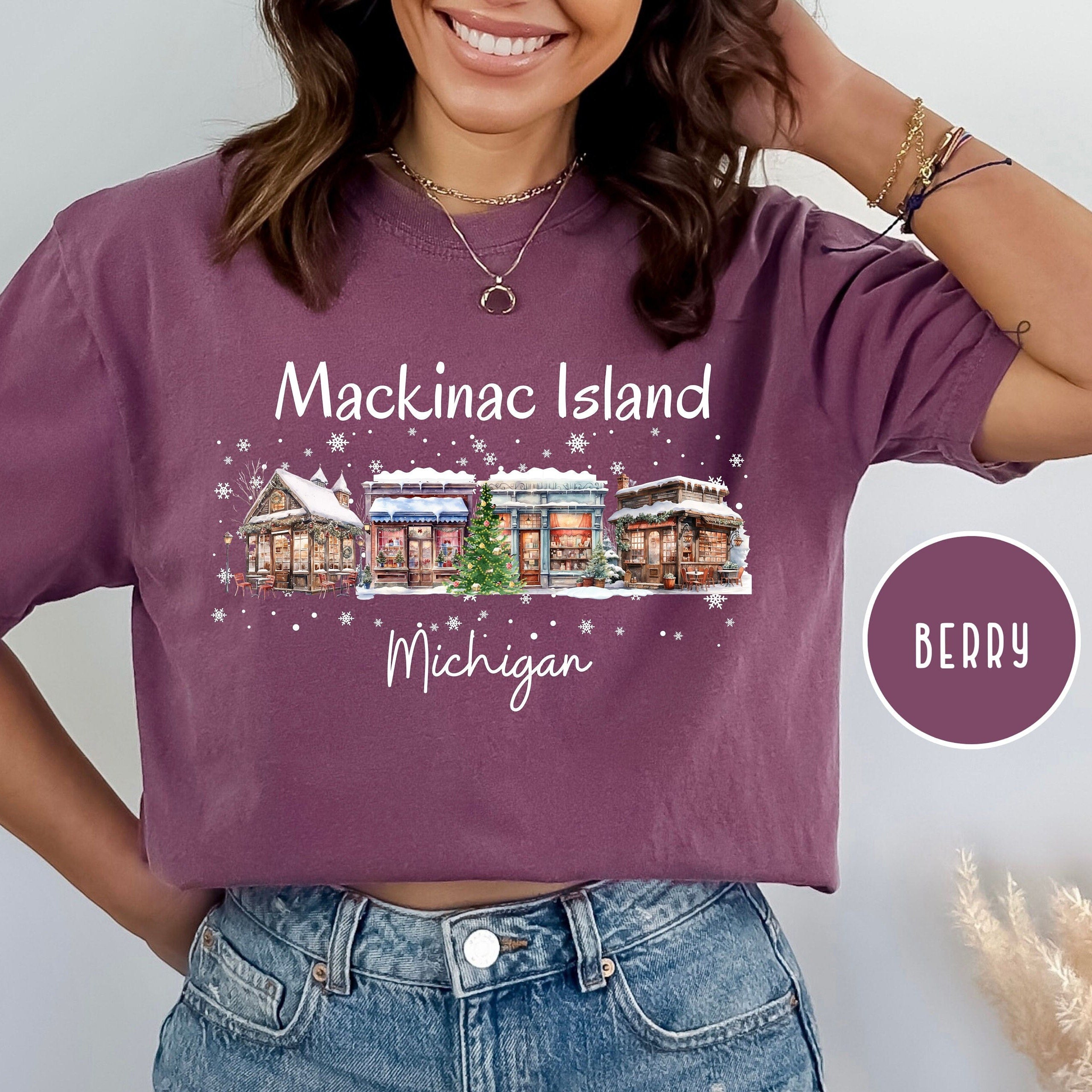 Mackinac Island Michigan Comfort Colors® Tee