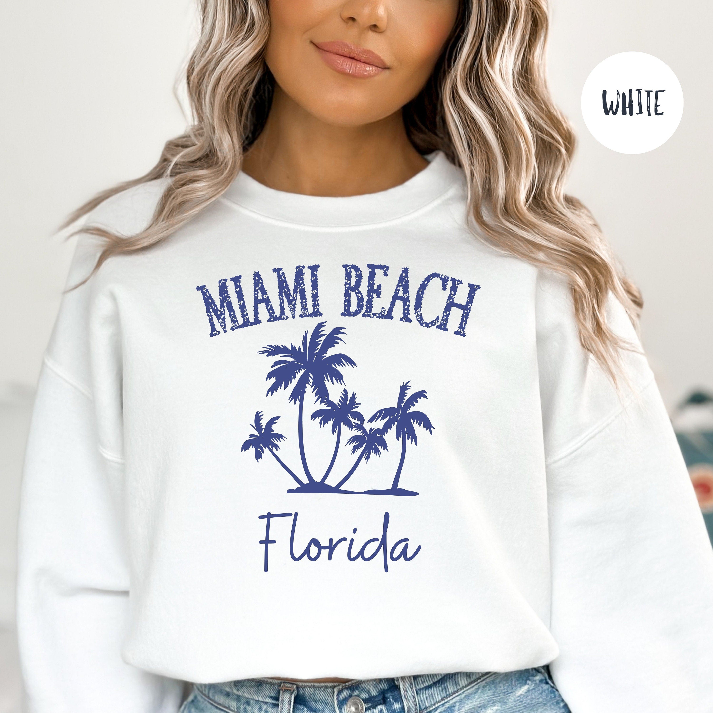 Miami Beach Florida Sweatshirt