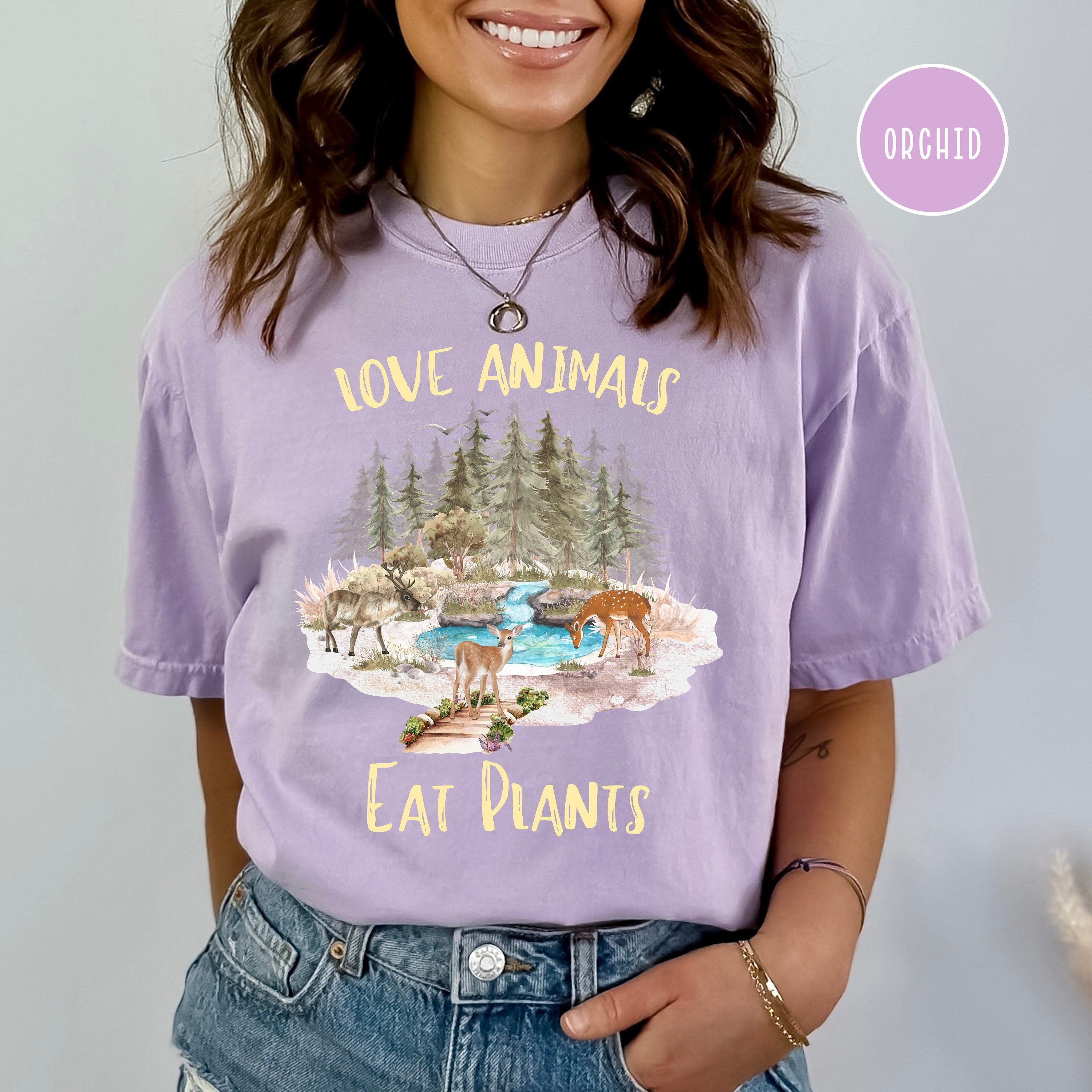 Love Animals Eat Plants Comfort Colors® Tee