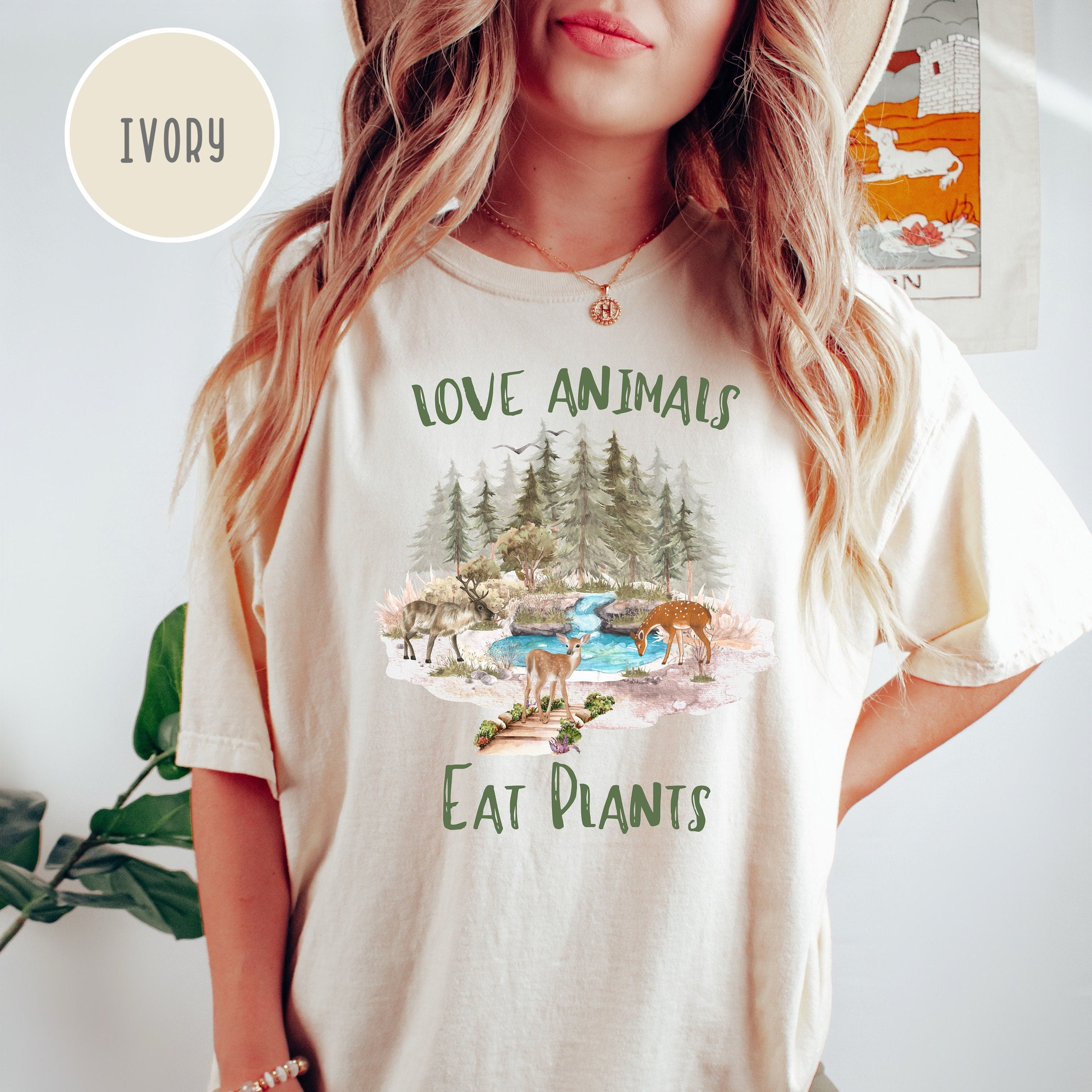 Love Animals Eat Plants Comfort Colors® Tee