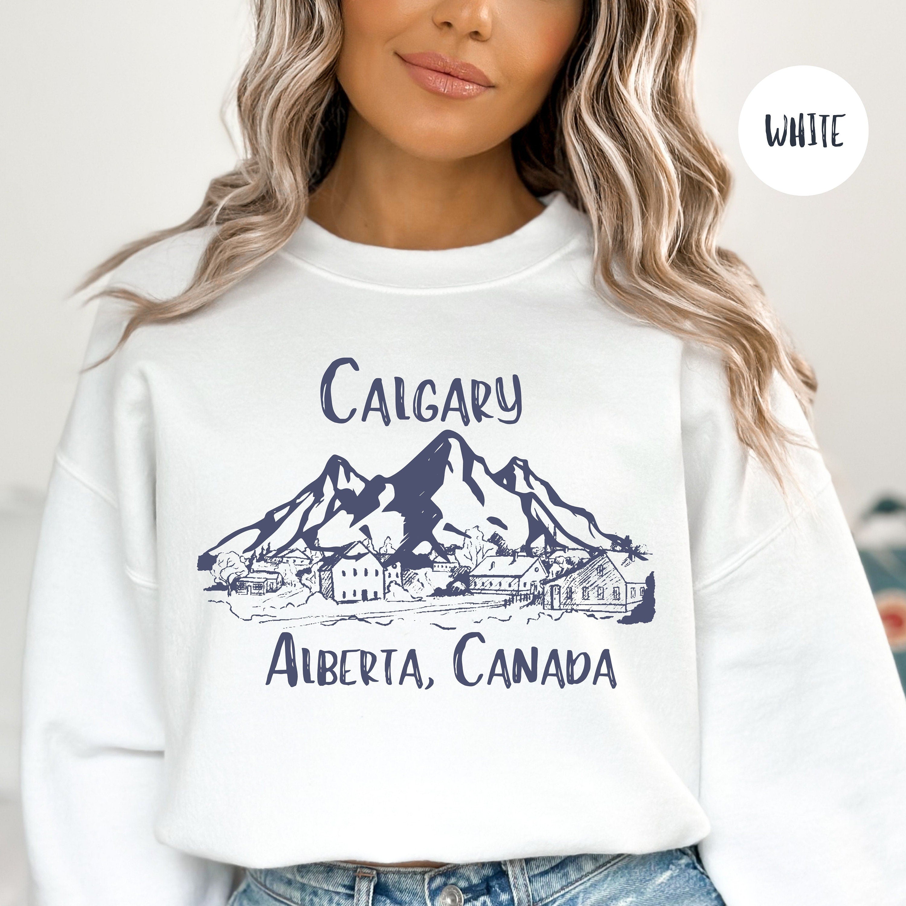 Calgary Alberta Canada Gildan Sweatshirt