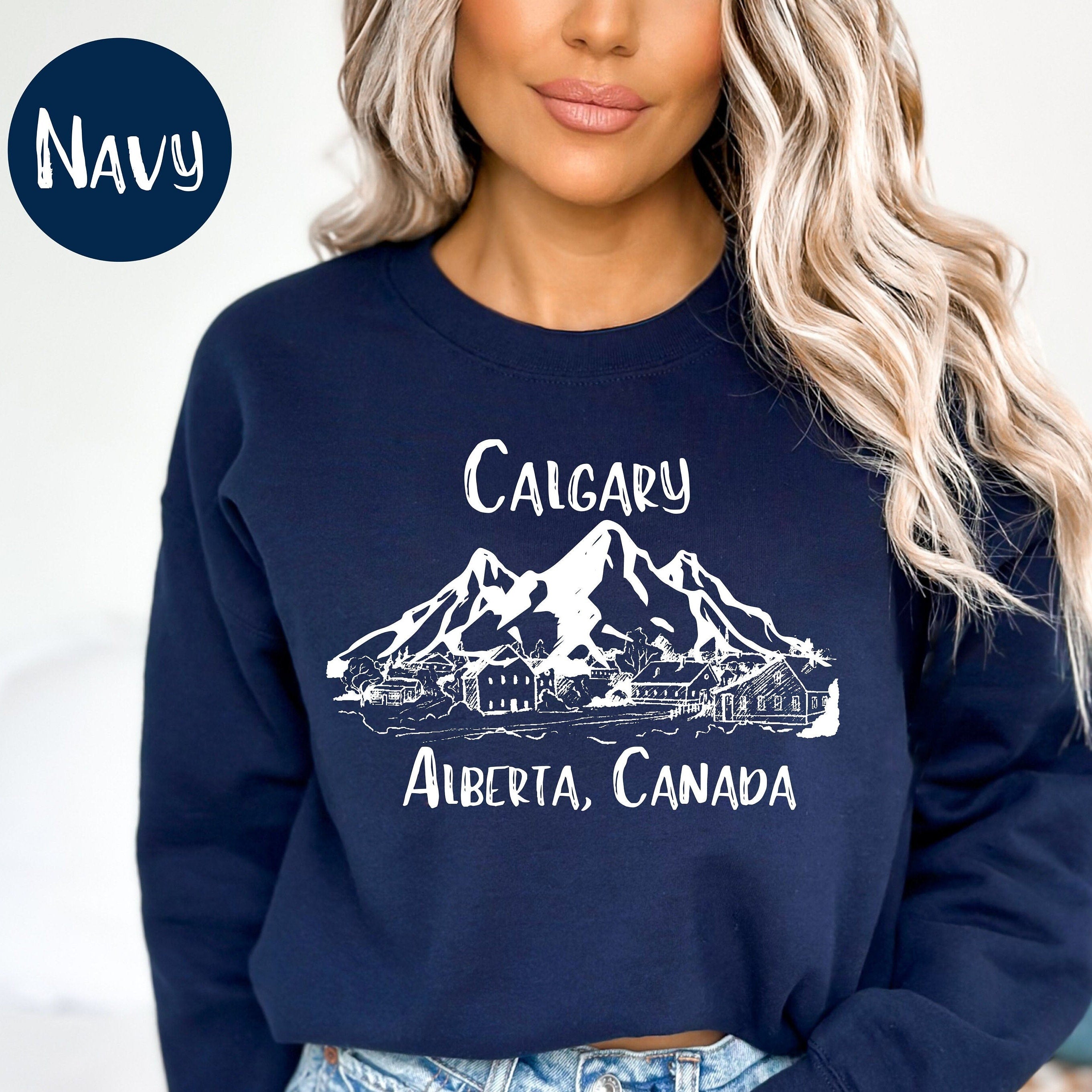 Calgary Alberta Canada Gildan Sweatshirt