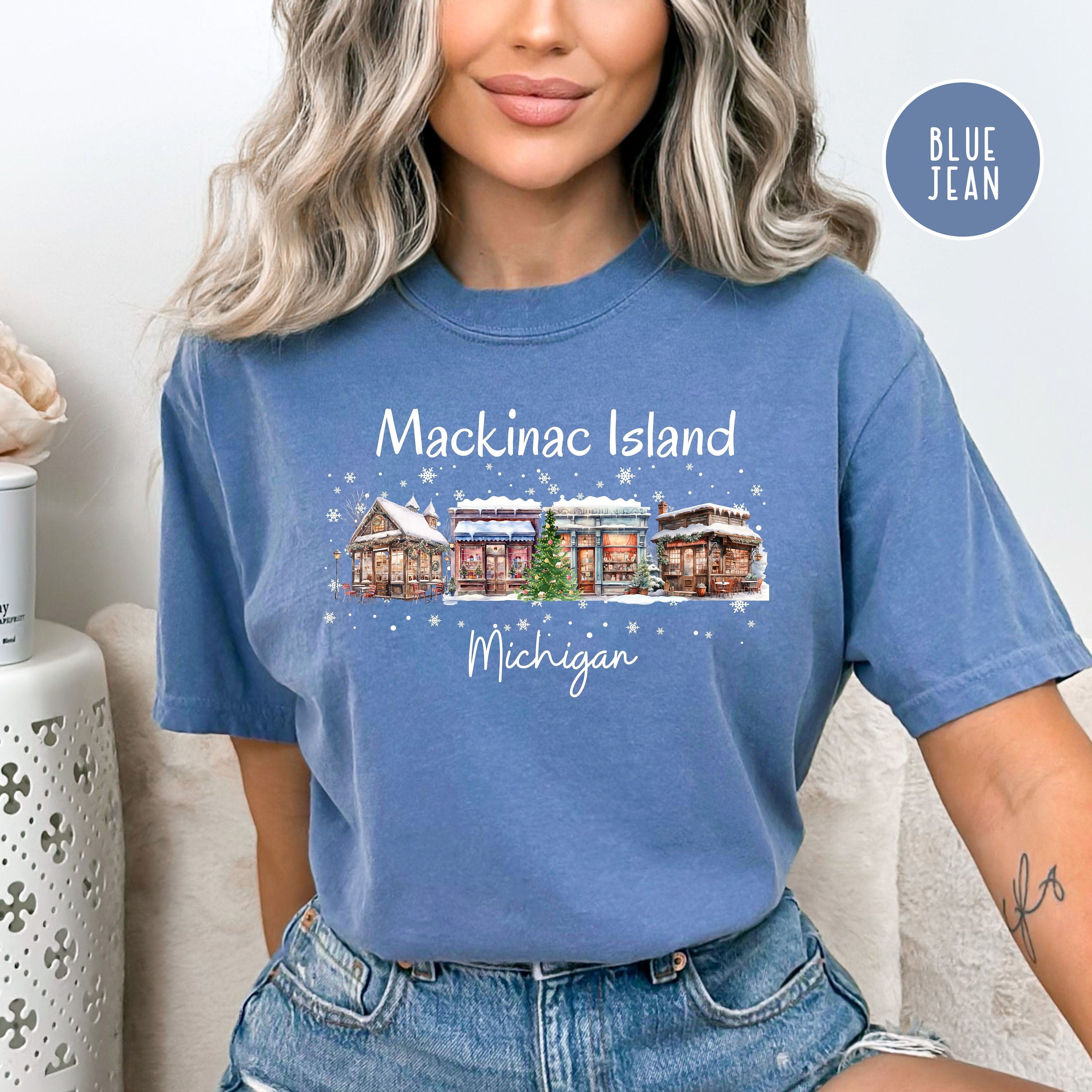 Mackinac Island Michigan Comfort Colors® Tee