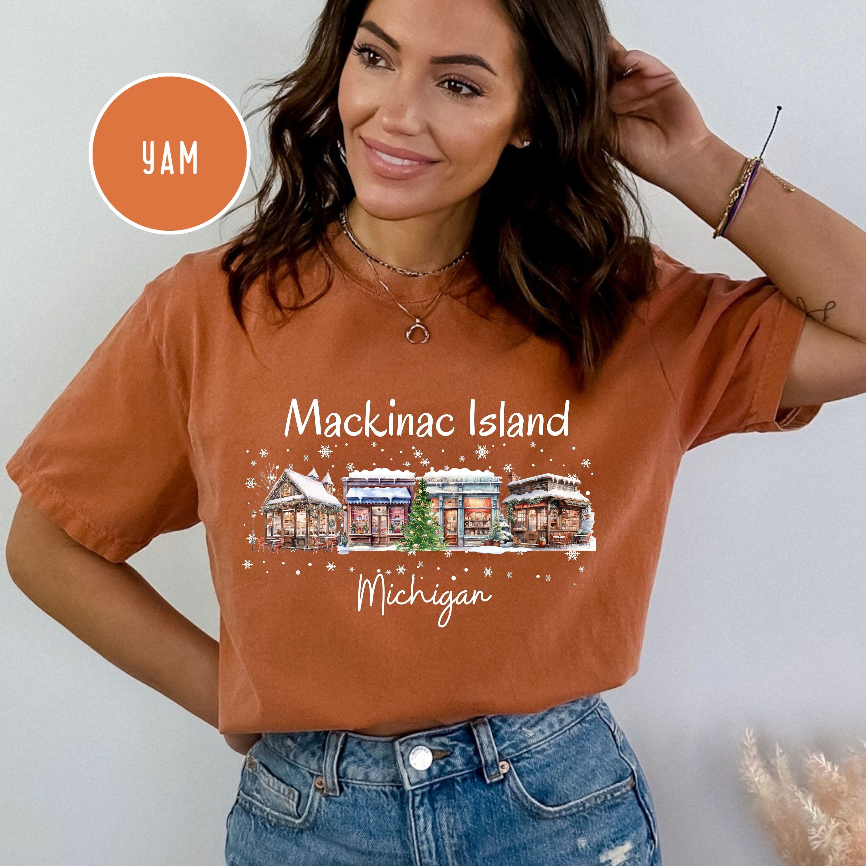 Mackinac Island Michigan Comfort Colors® Tee