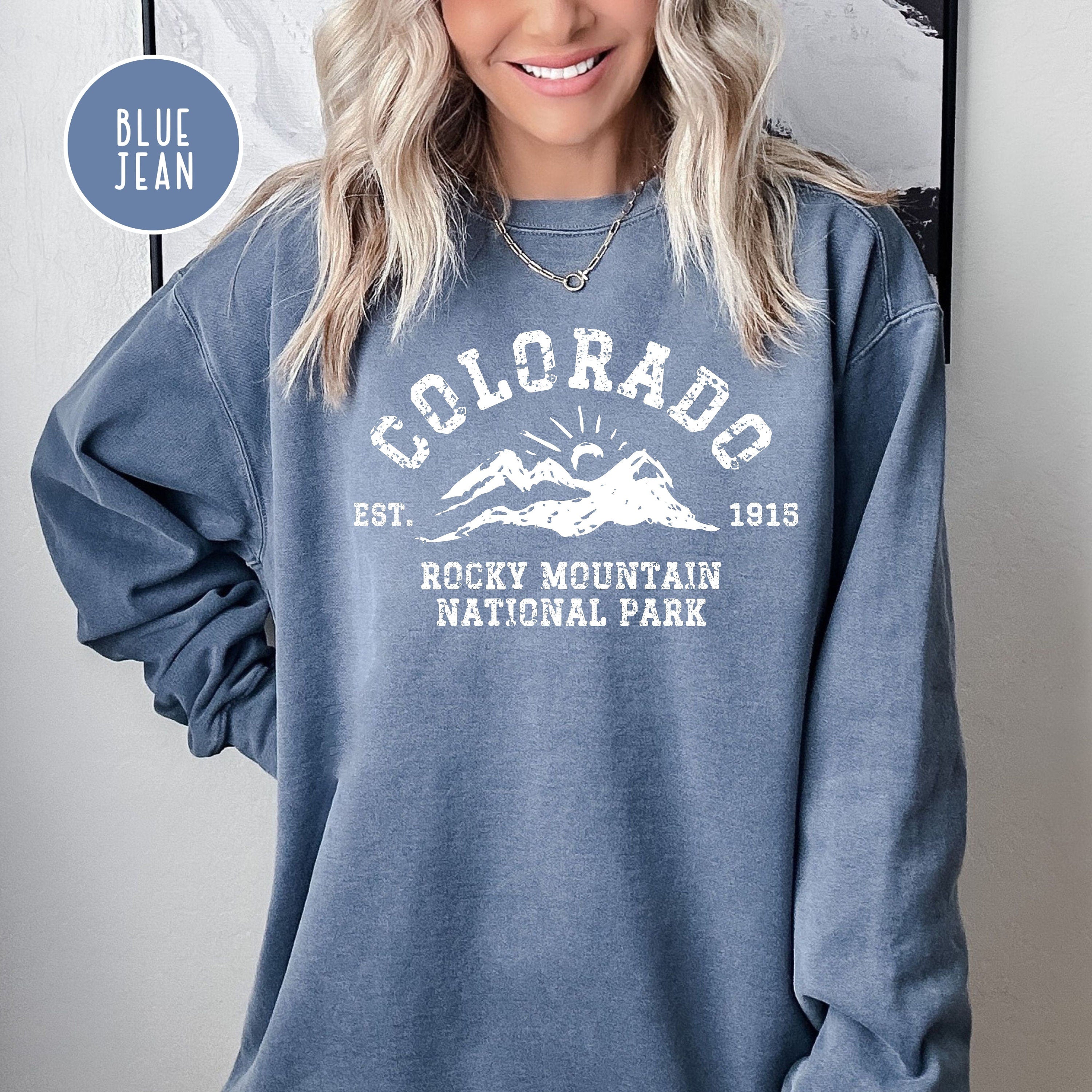 Colorado Rocky Mountain Comfort Colors® Sweatshirt.