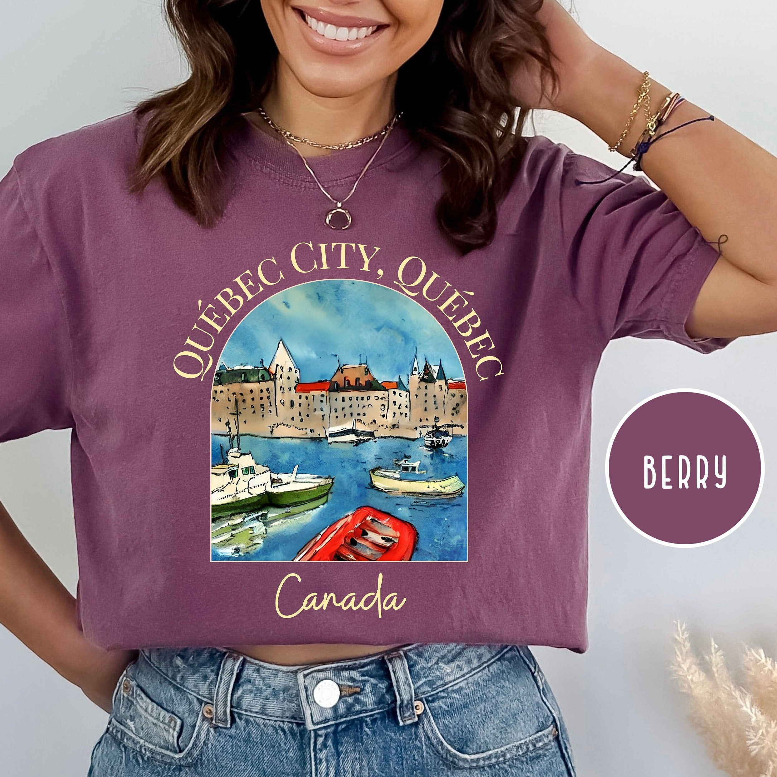 Quebec City Canada Comfort Colors® Tee