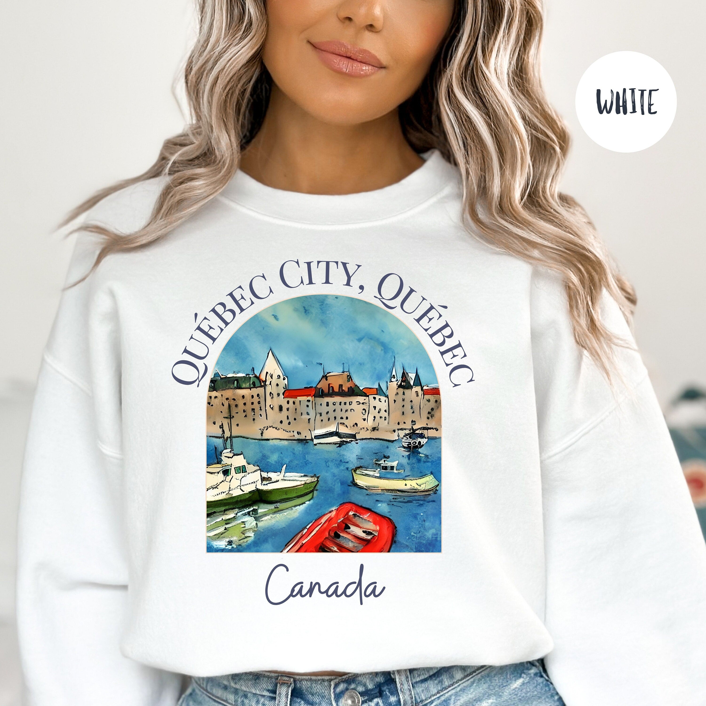 Quebec City Canada Sweatshirt