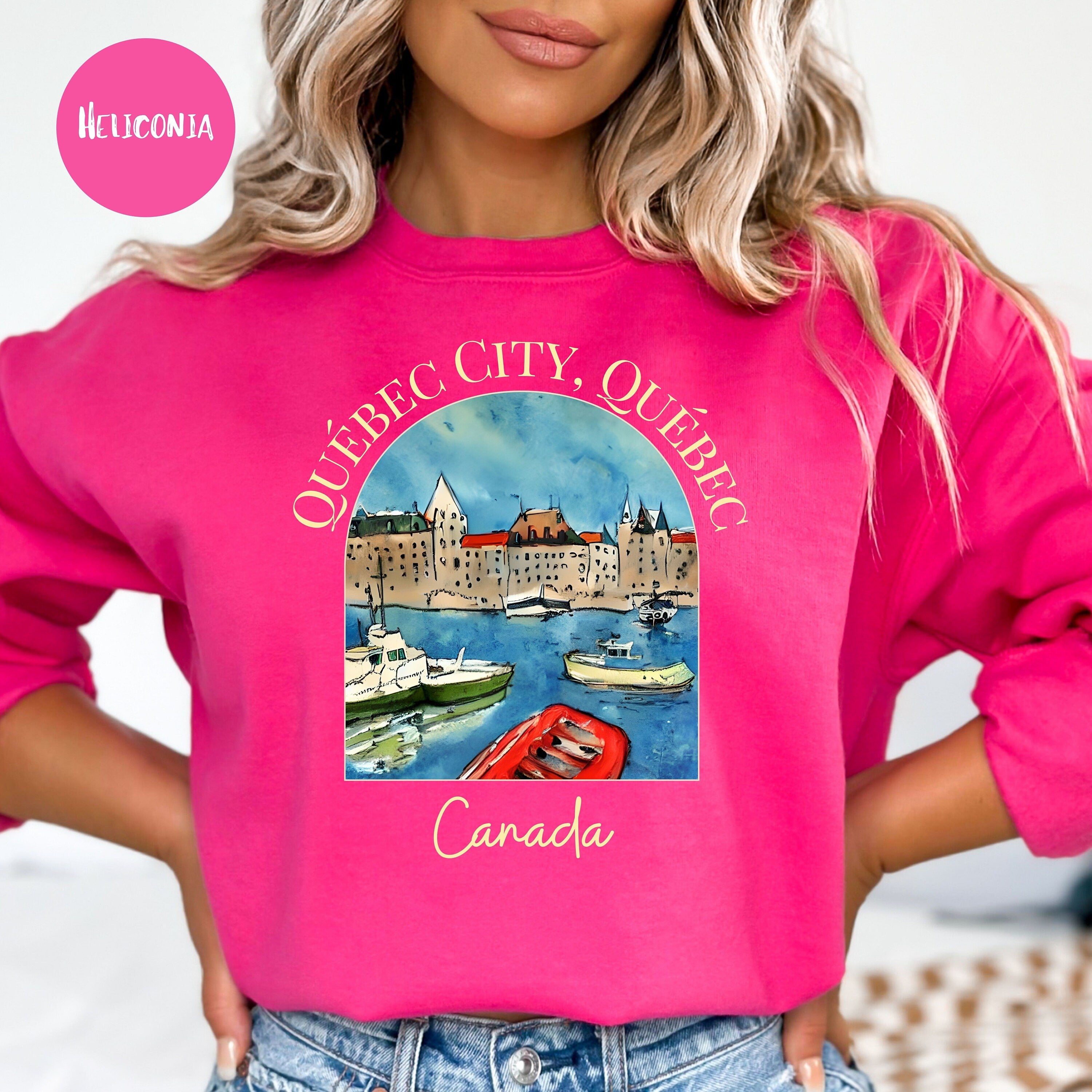 Quebec City Canada Sweatshirt