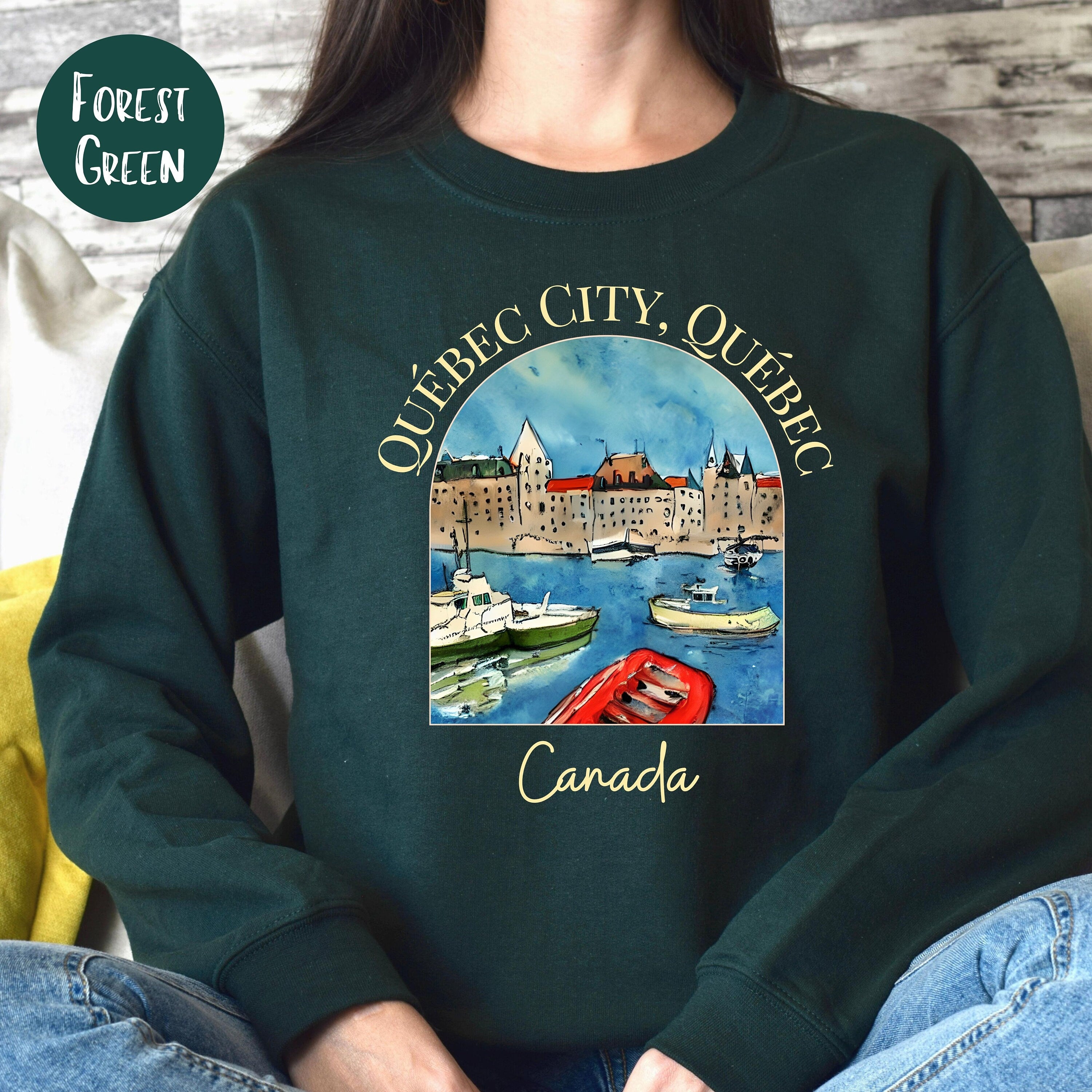 Quebec City Canada Sweatshirt