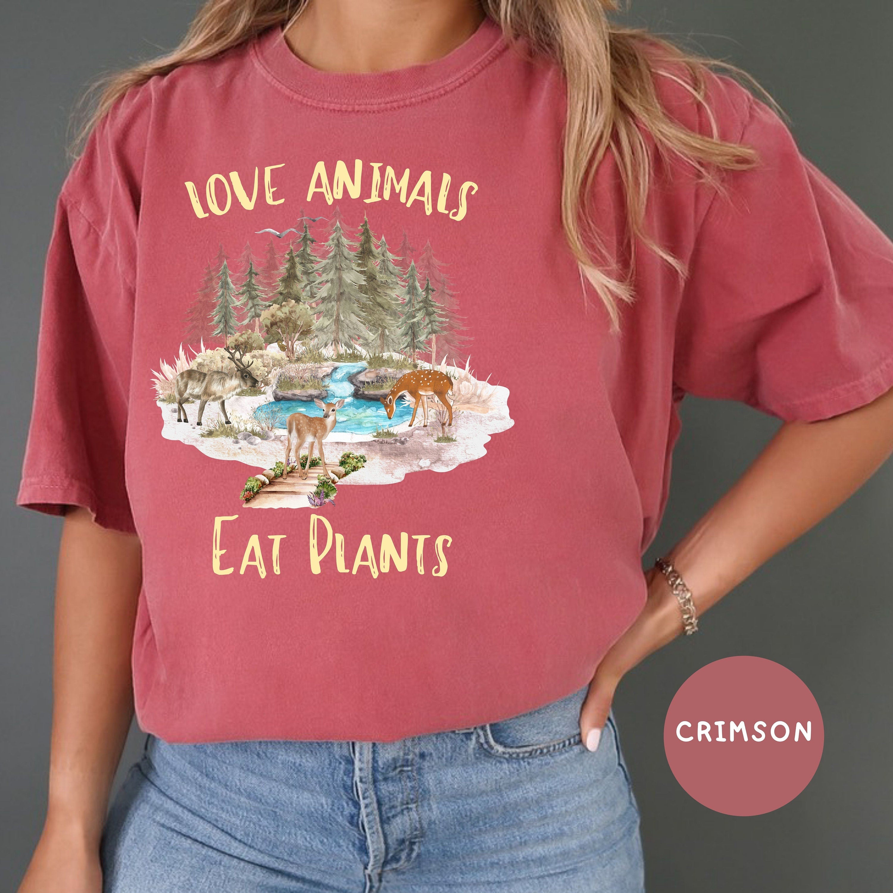 Love Animals Eat Plants Comfort Colors® Tee