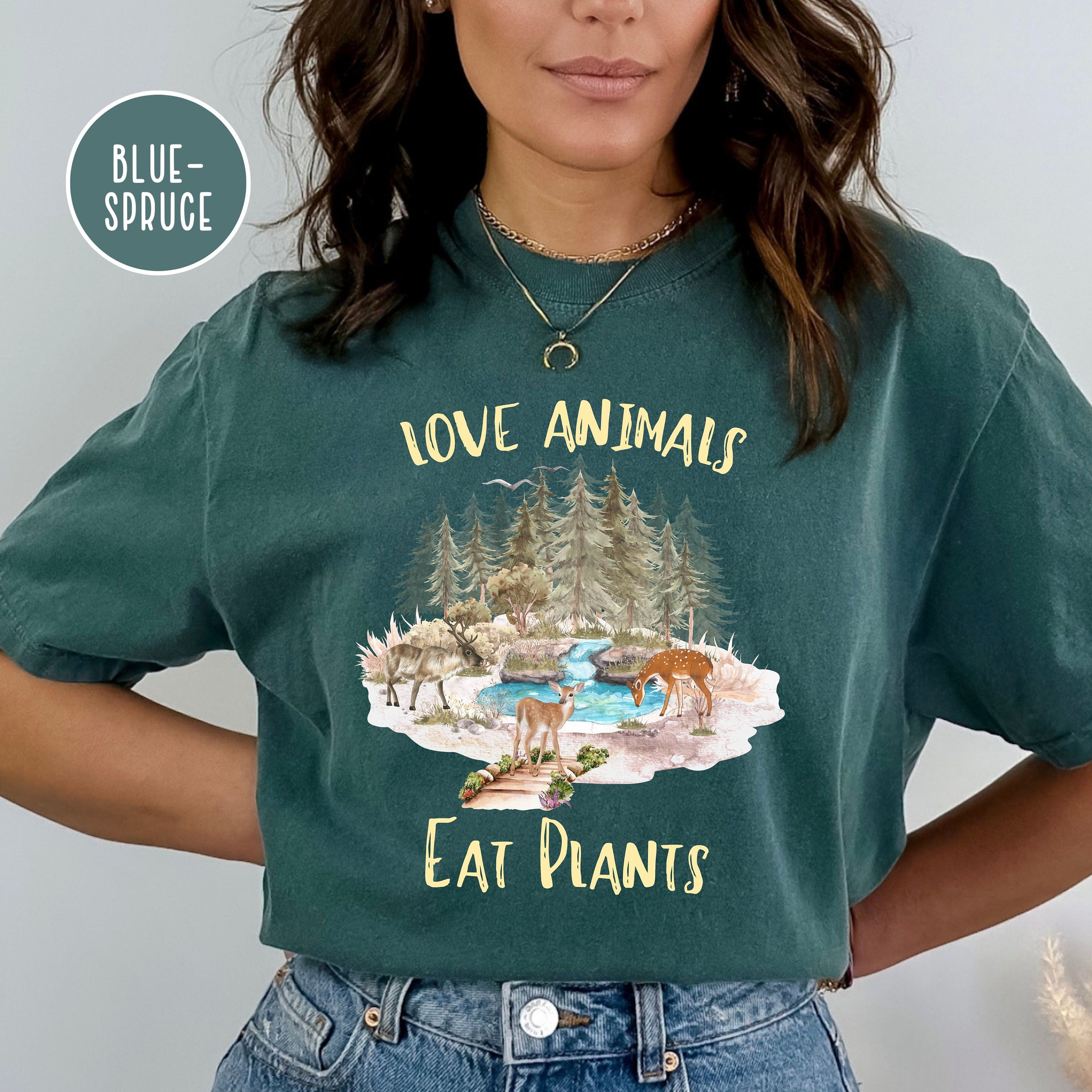 Love Animals Eat Plants Comfort Colors® Tee