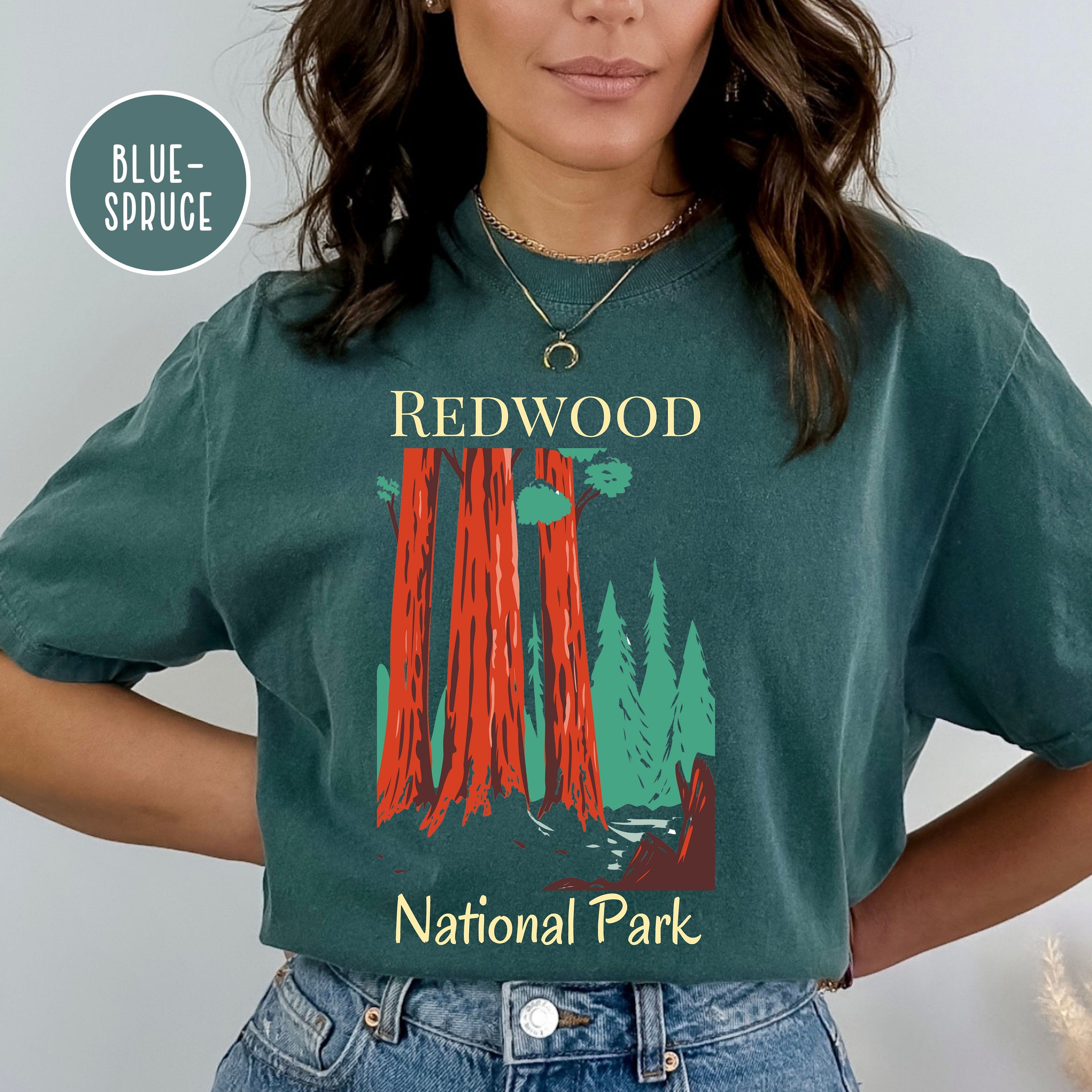 Redwood National Park California Comfort Colors® Tee