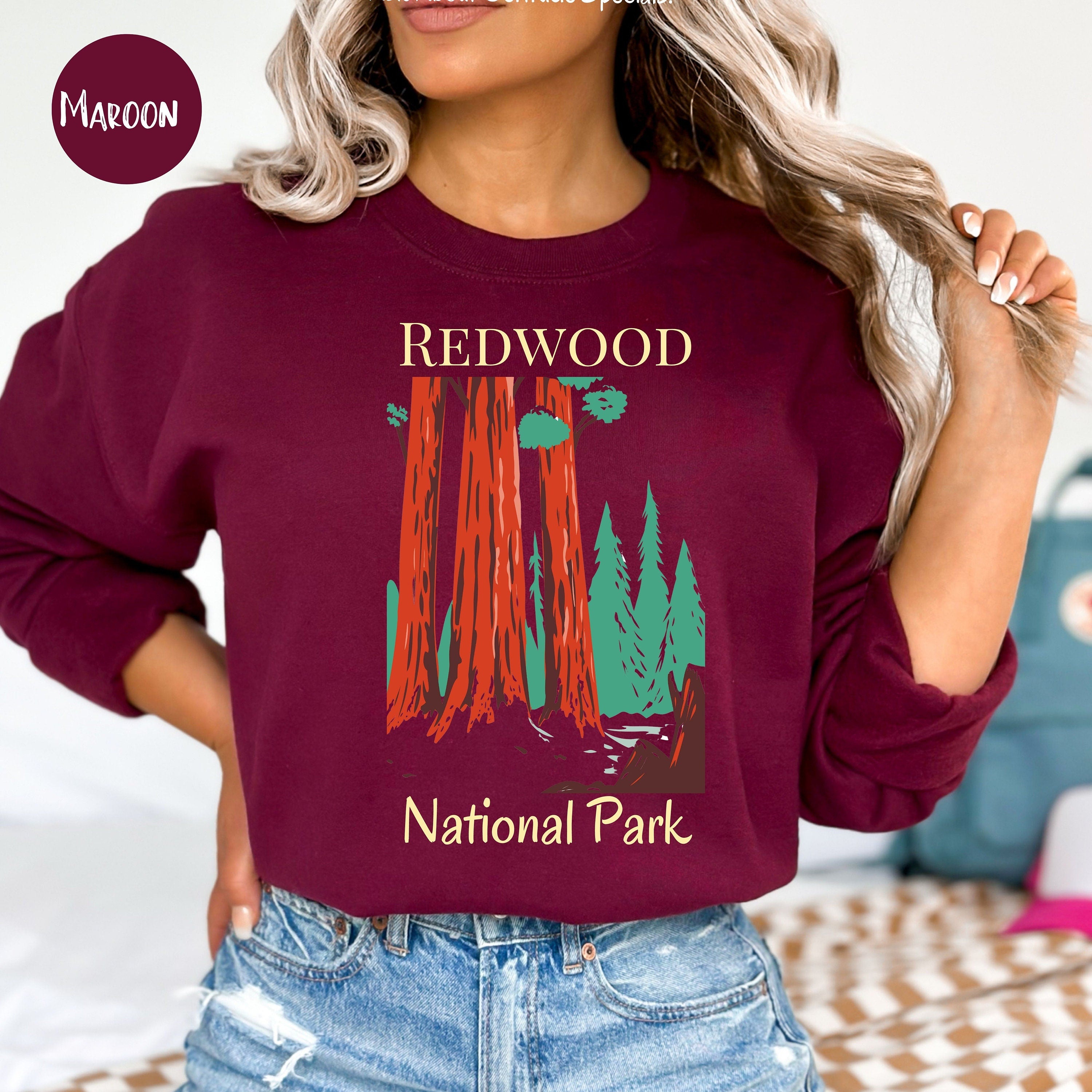 Redwood National Park California Sweatshirt