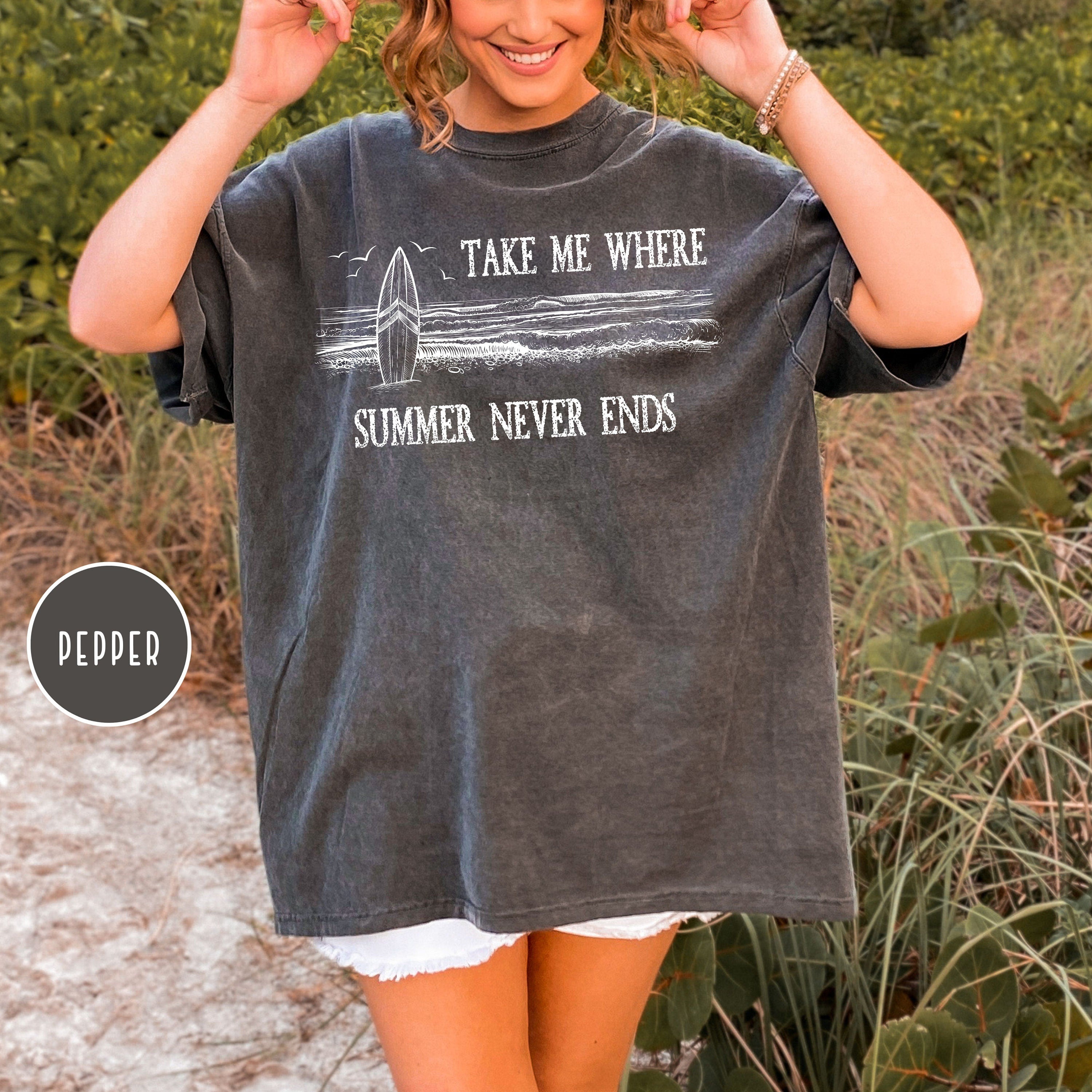 Take Me Where Summer Never Ends Comfort Colors® Tee