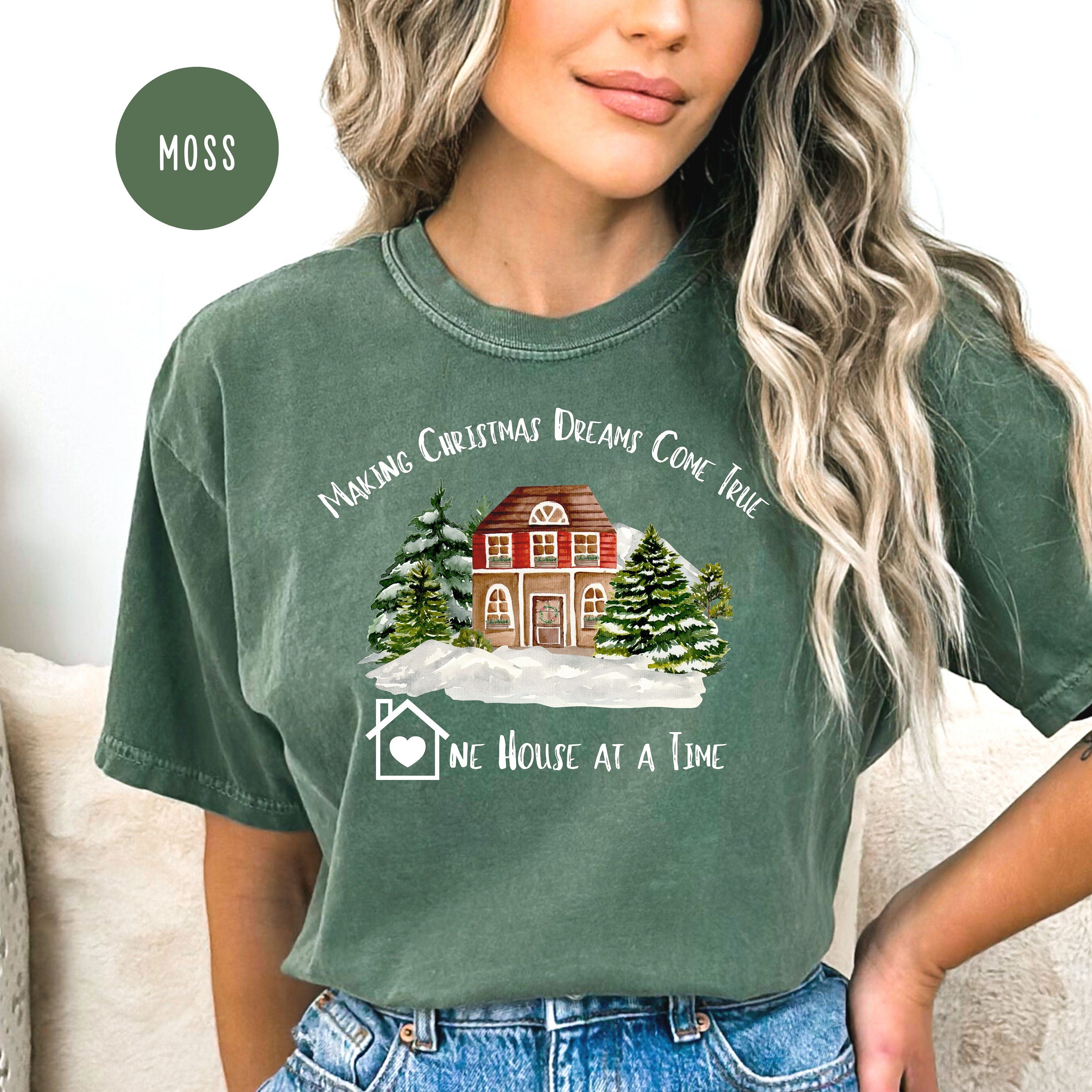 Real Estate Agent Christmas Comfort Colors® Gift Shirt