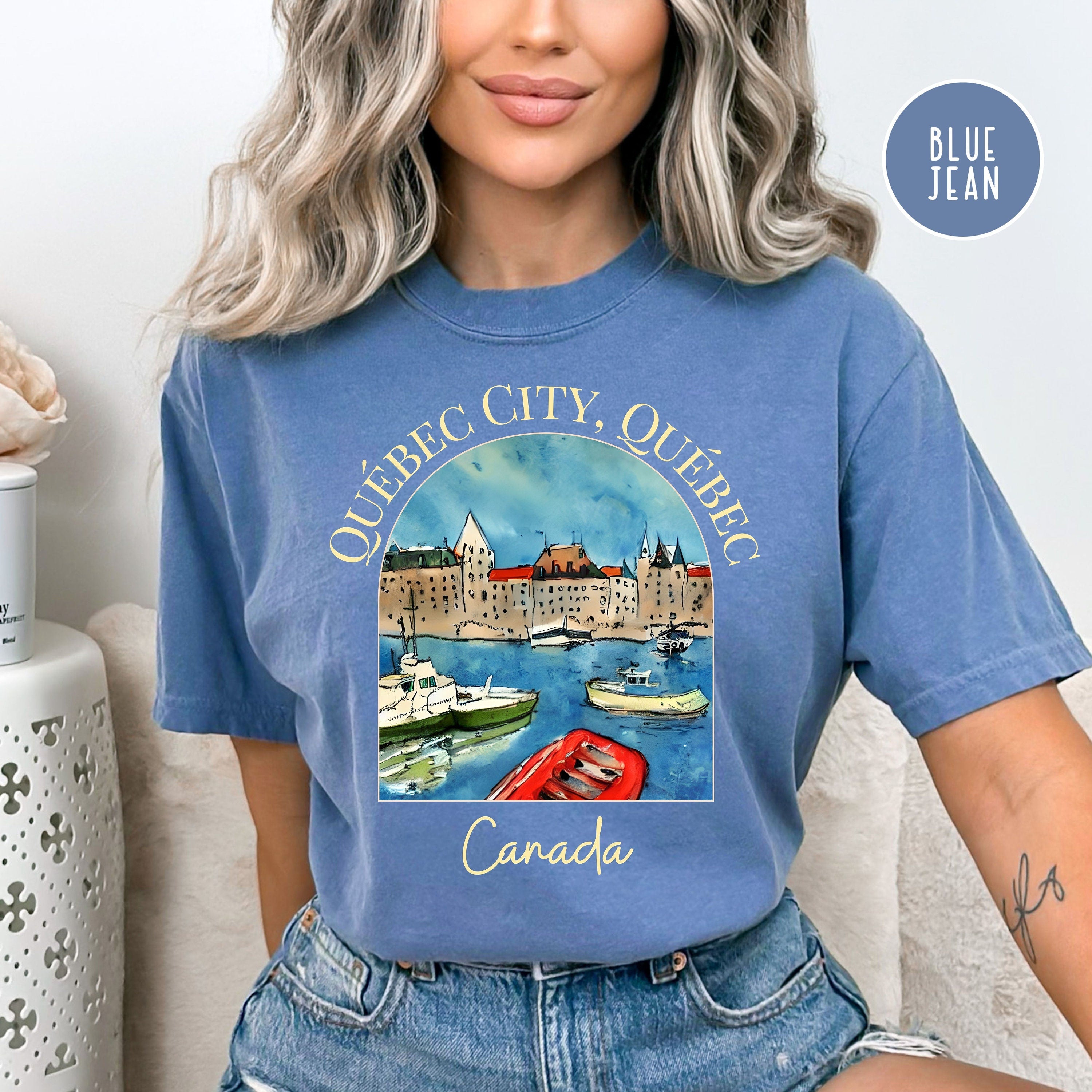 Quebec City Canada Comfort Colors® Tee