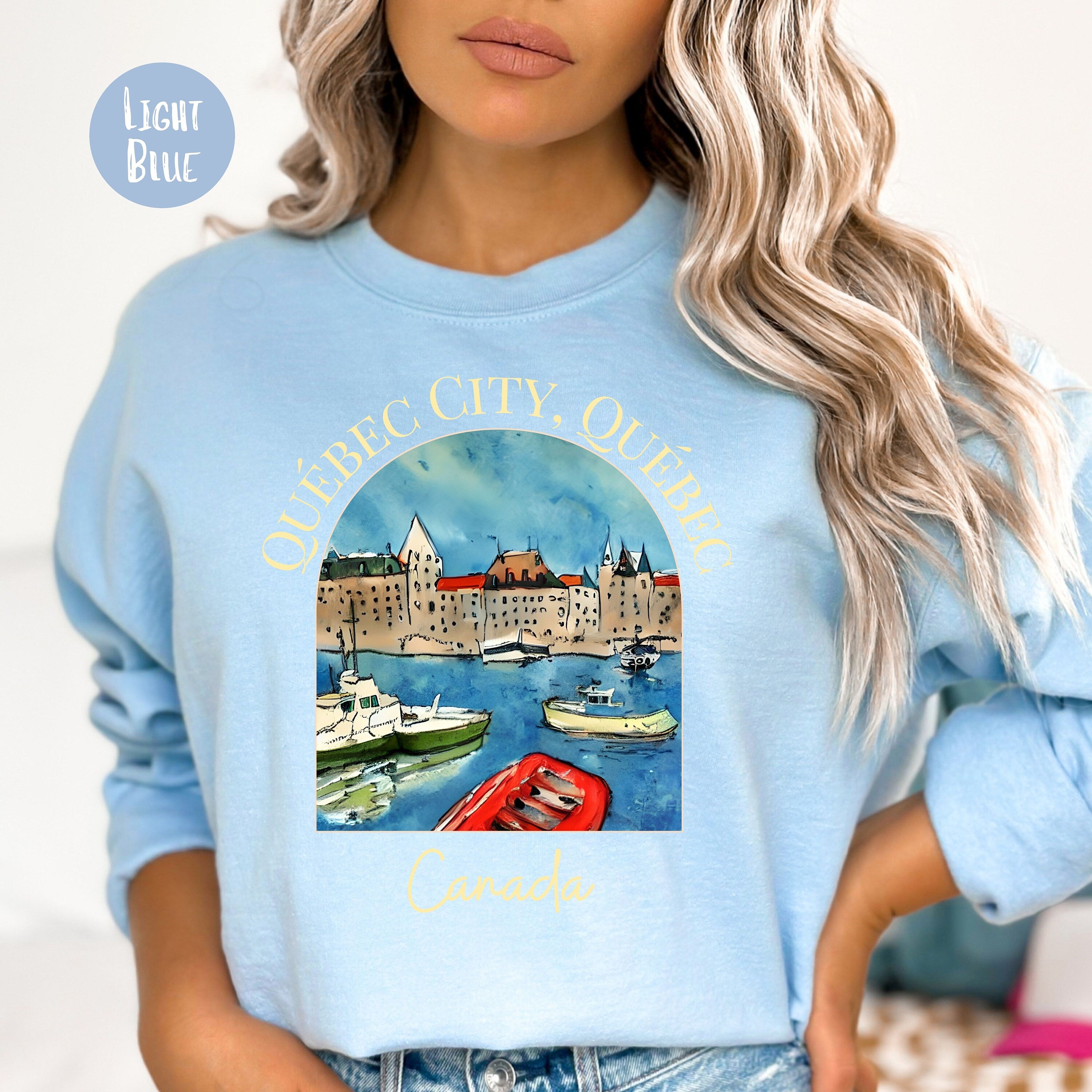 Quebec City Canada Sweatshirt