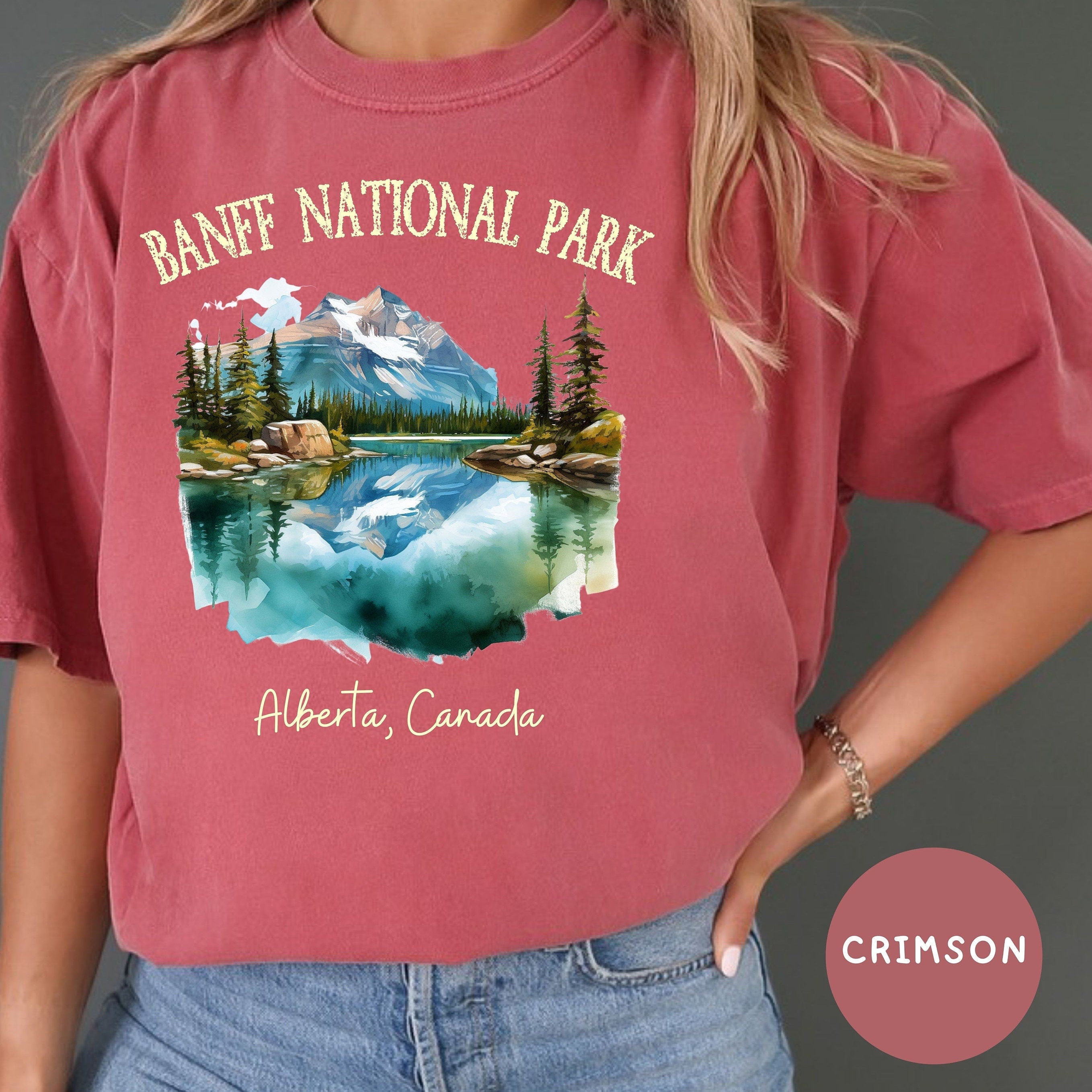 Banff National Park British Columbia Canada Comfort Colors® T-shirt