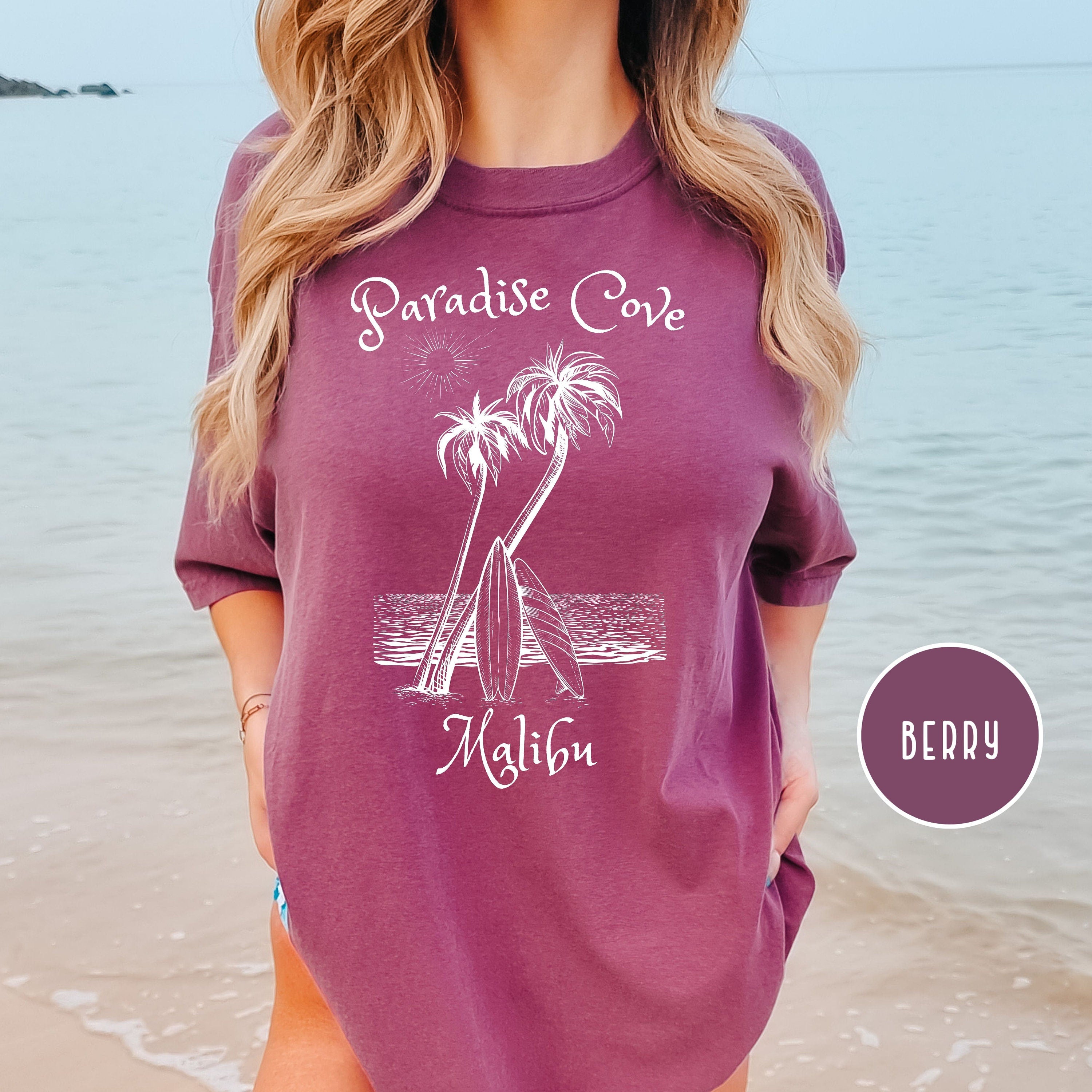 Paradise Cove Malibu California Comfort Colors® Tee