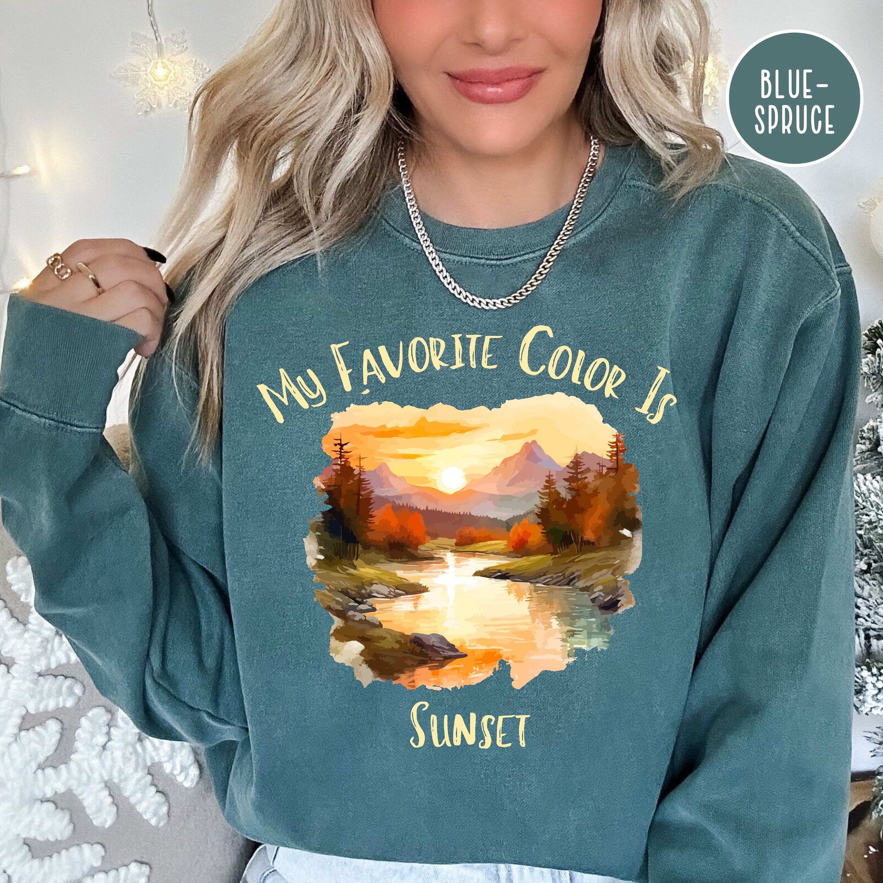 Sunset Lover Comfort Colors® Sweatshirt