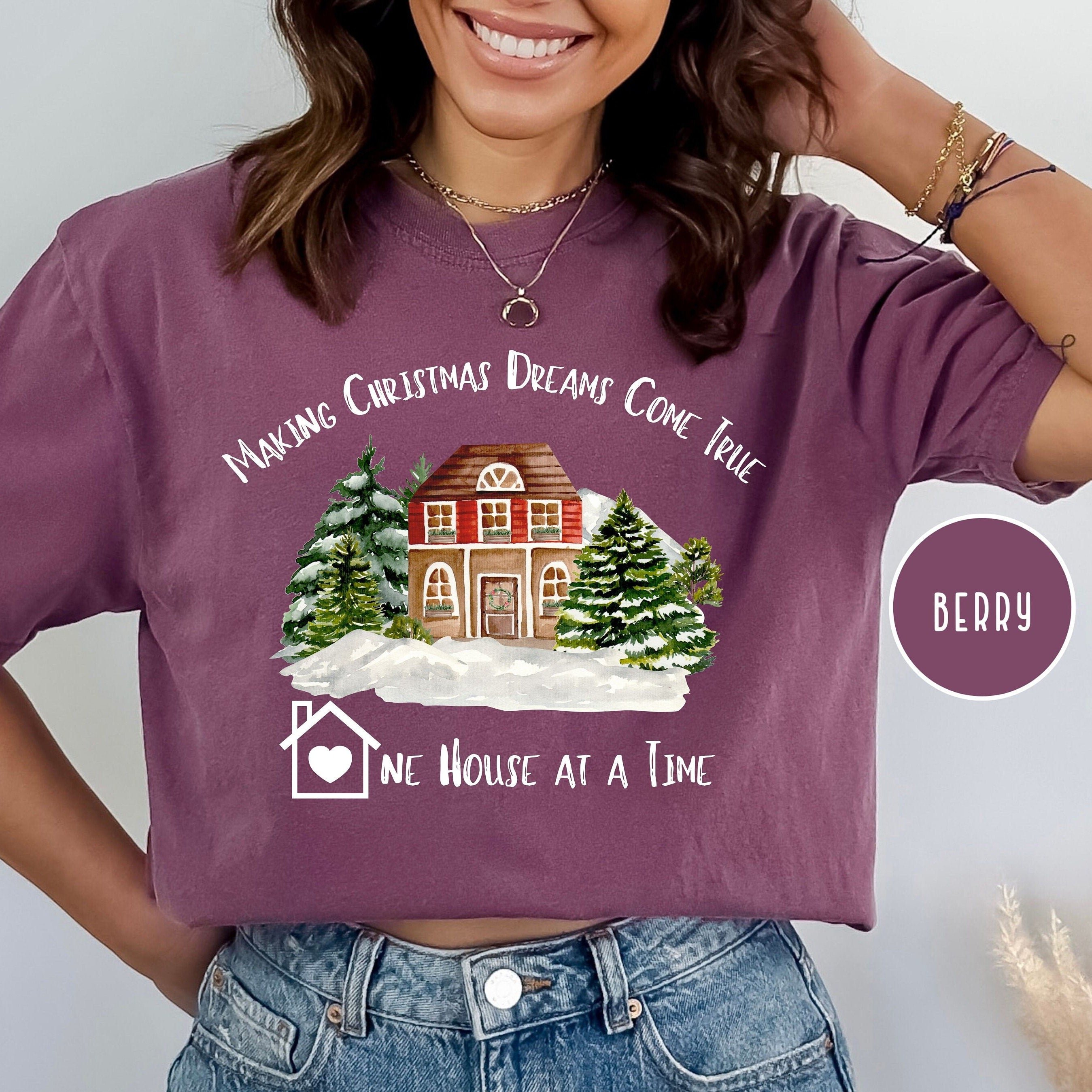 Real Estate Agent Christmas Comfort Colors® Gift Shirt