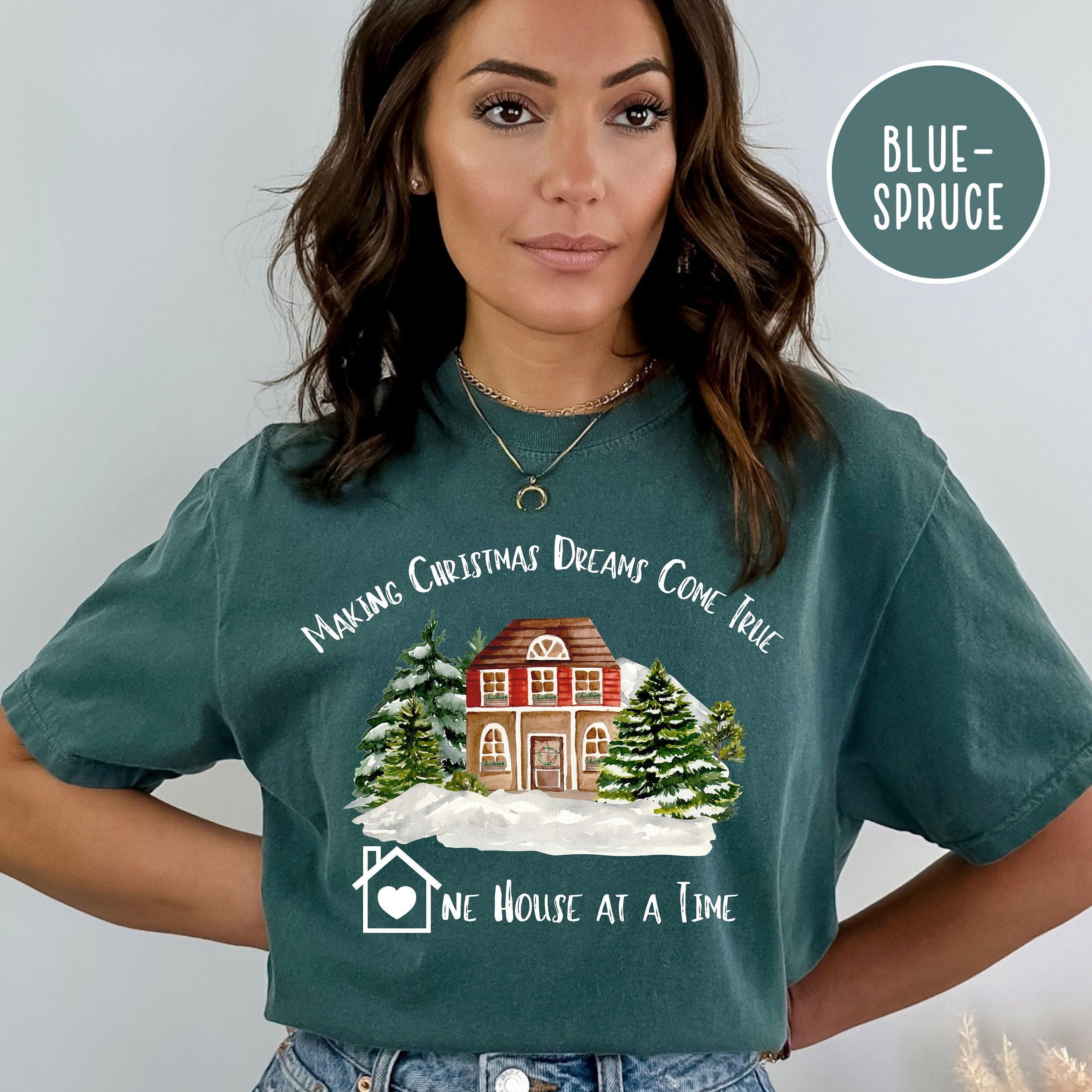 Real Estate Agent Christmas Comfort Colors® Gift Shirt