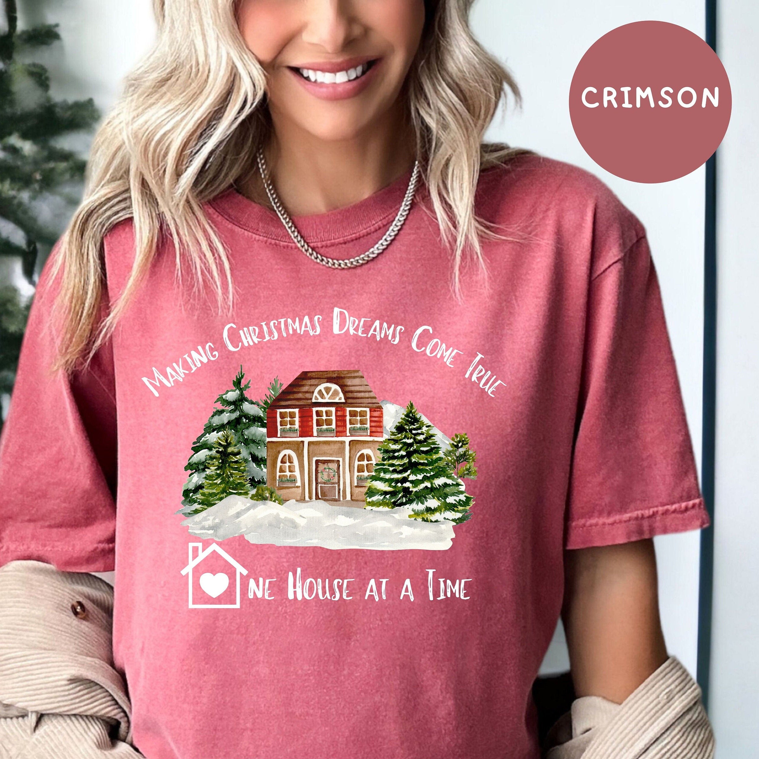 Real Estate Agent Christmas Comfort Colors® Gift Shirt