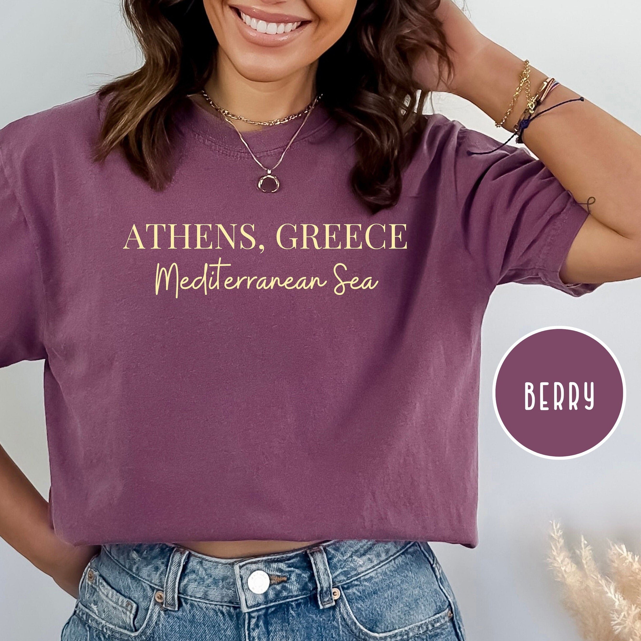 Athens Greece Comfort Colors® Tee