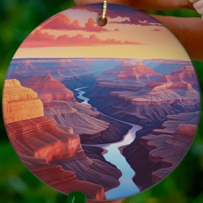 Grand Canyon National Park Ceramic Gift Ornament