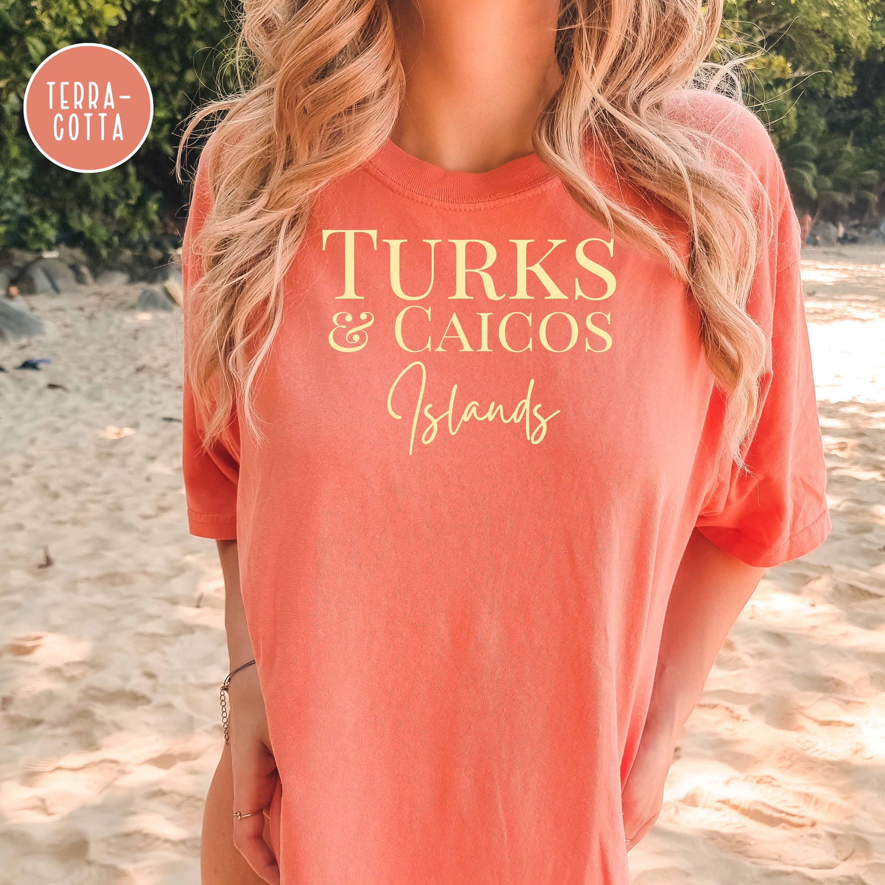 Turks and Caicos Islands Comfort Colors® Tee