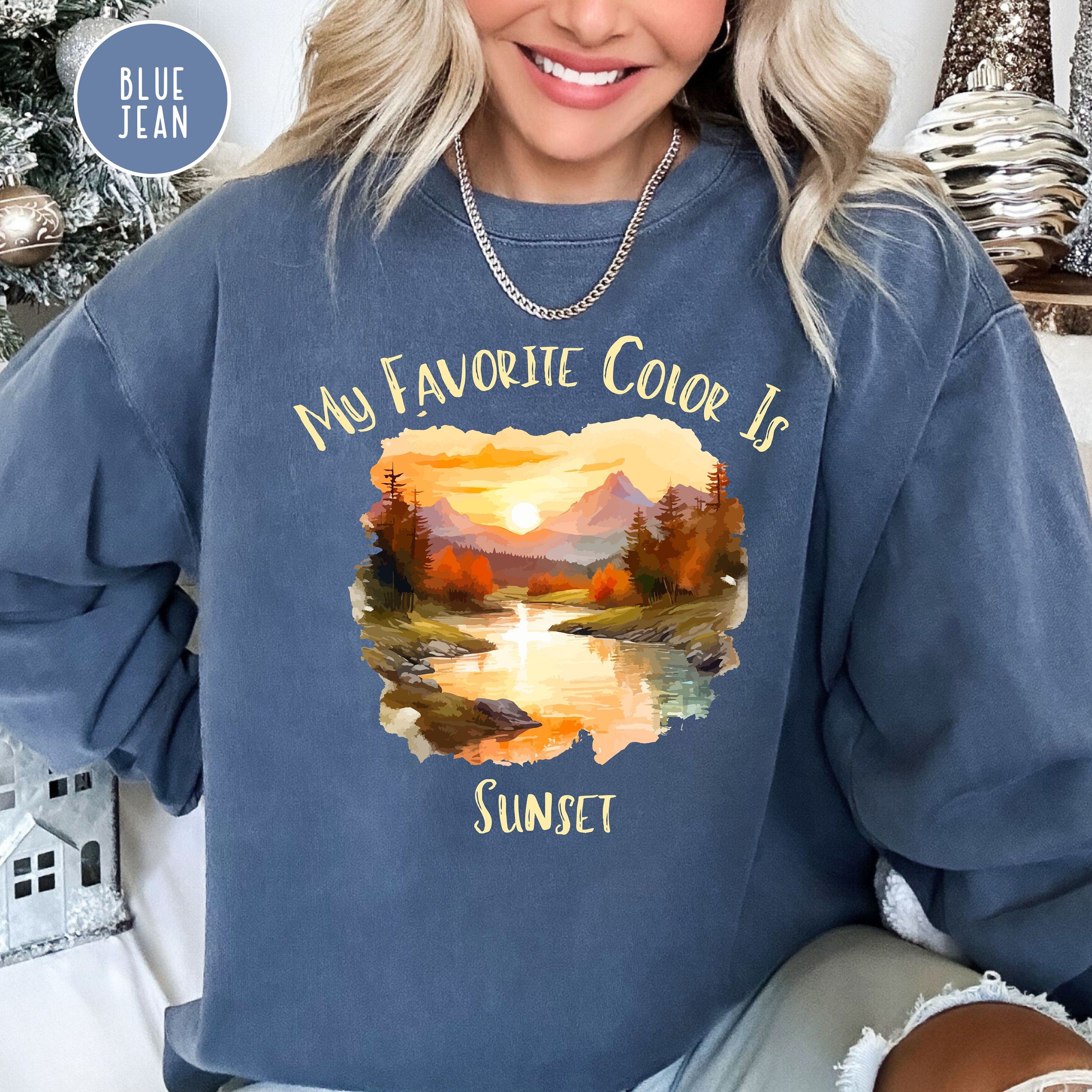 Sunset Lover Comfort Colors® Sweatshirt