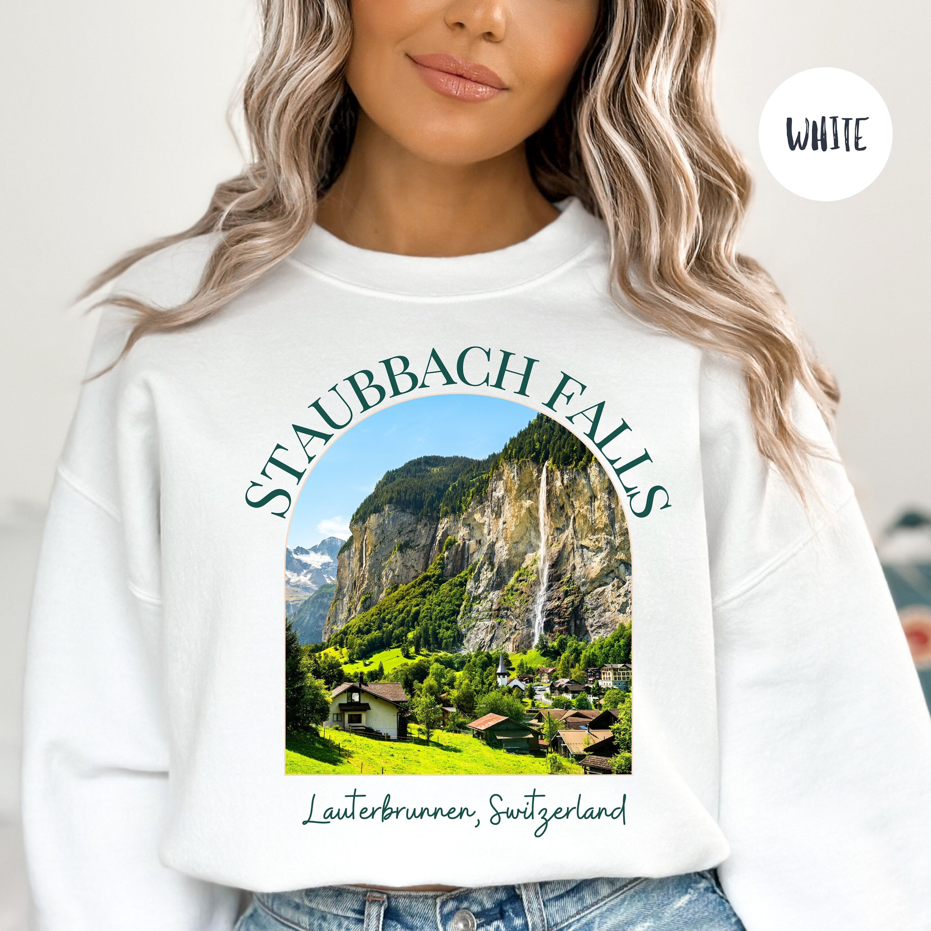 Staubbach Falls Switzerland Sweatshirt