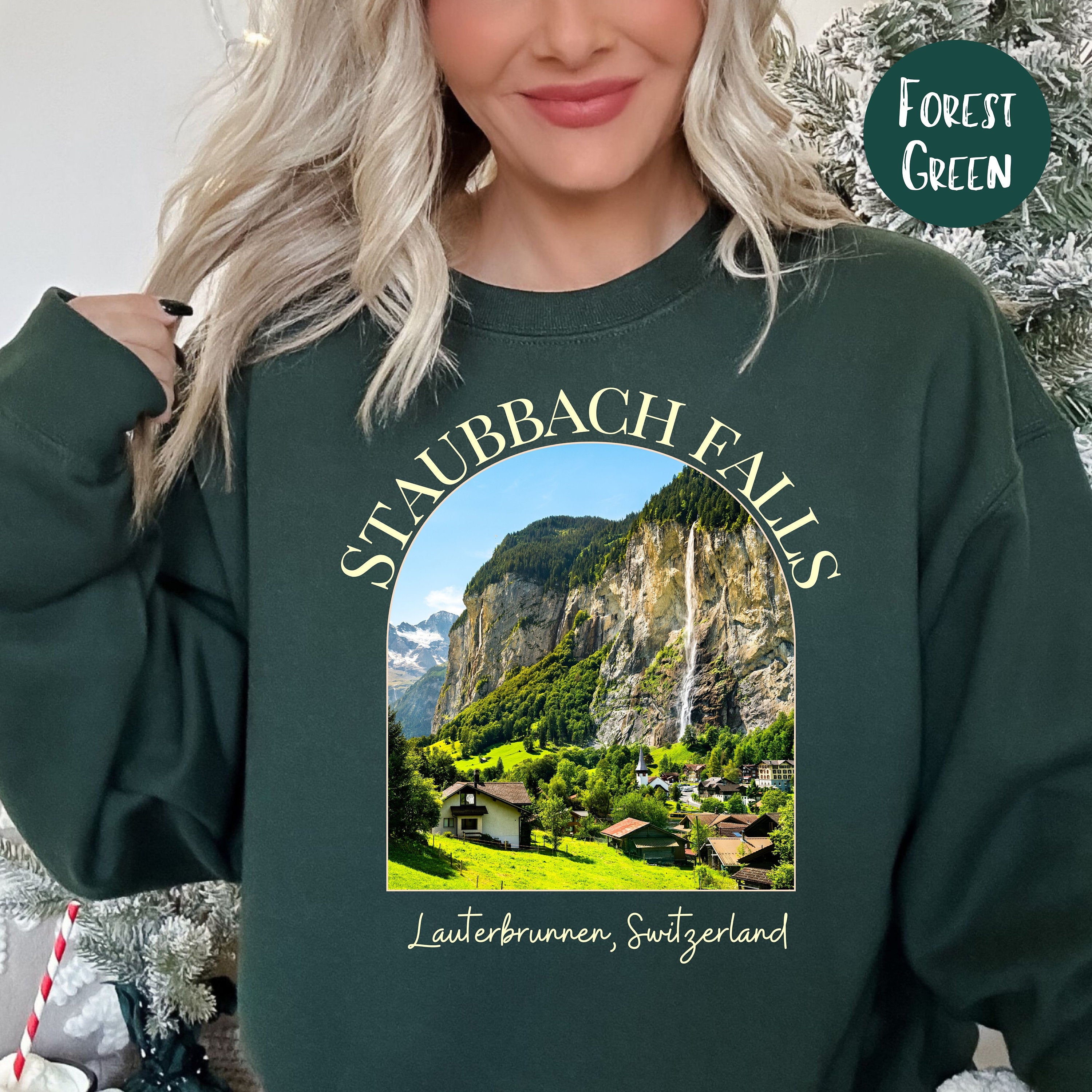 Staubbach Falls Switzerland Sweatshirt