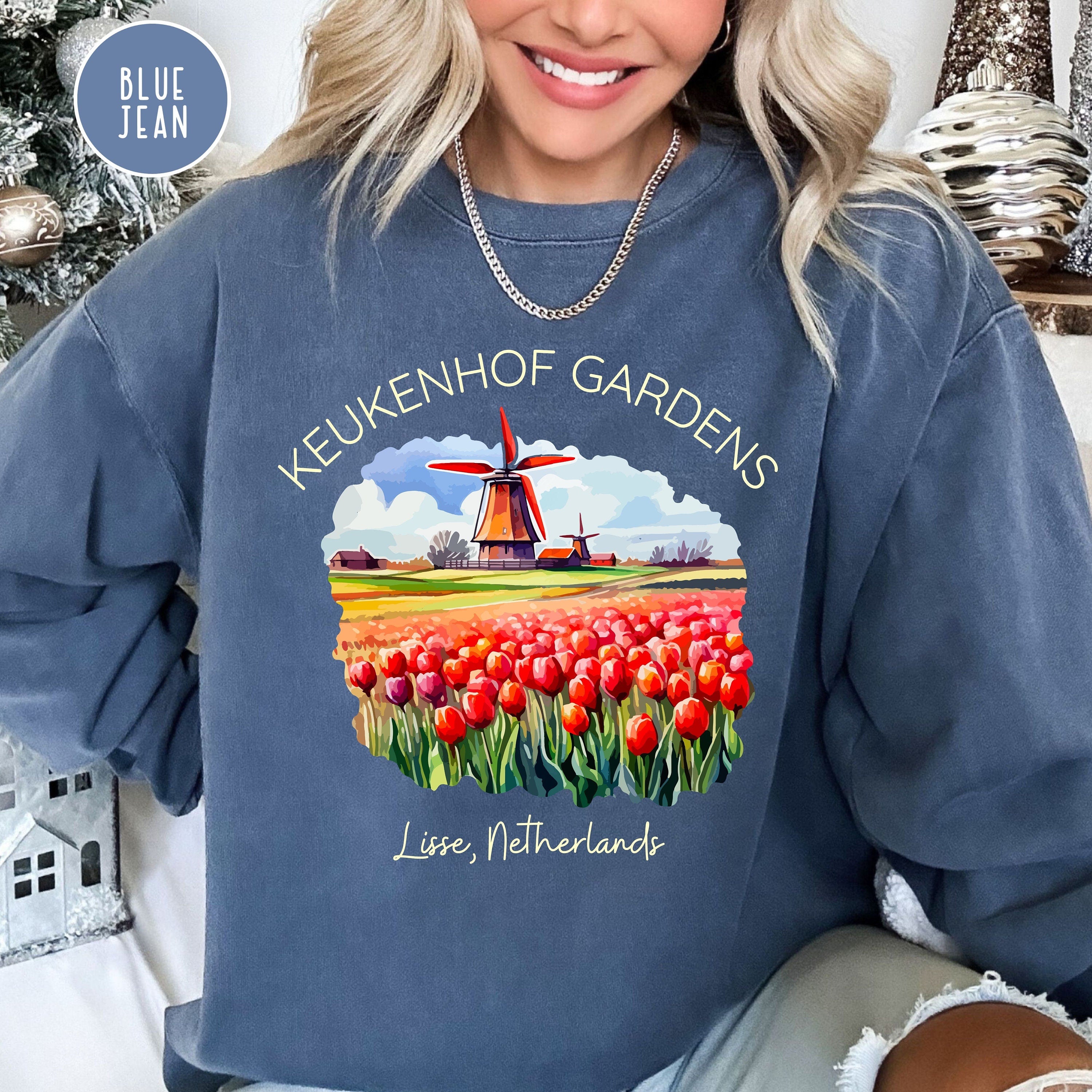 Keukenhof Gardens Lisse Netherlands Comfort Colors® Sweatshirt