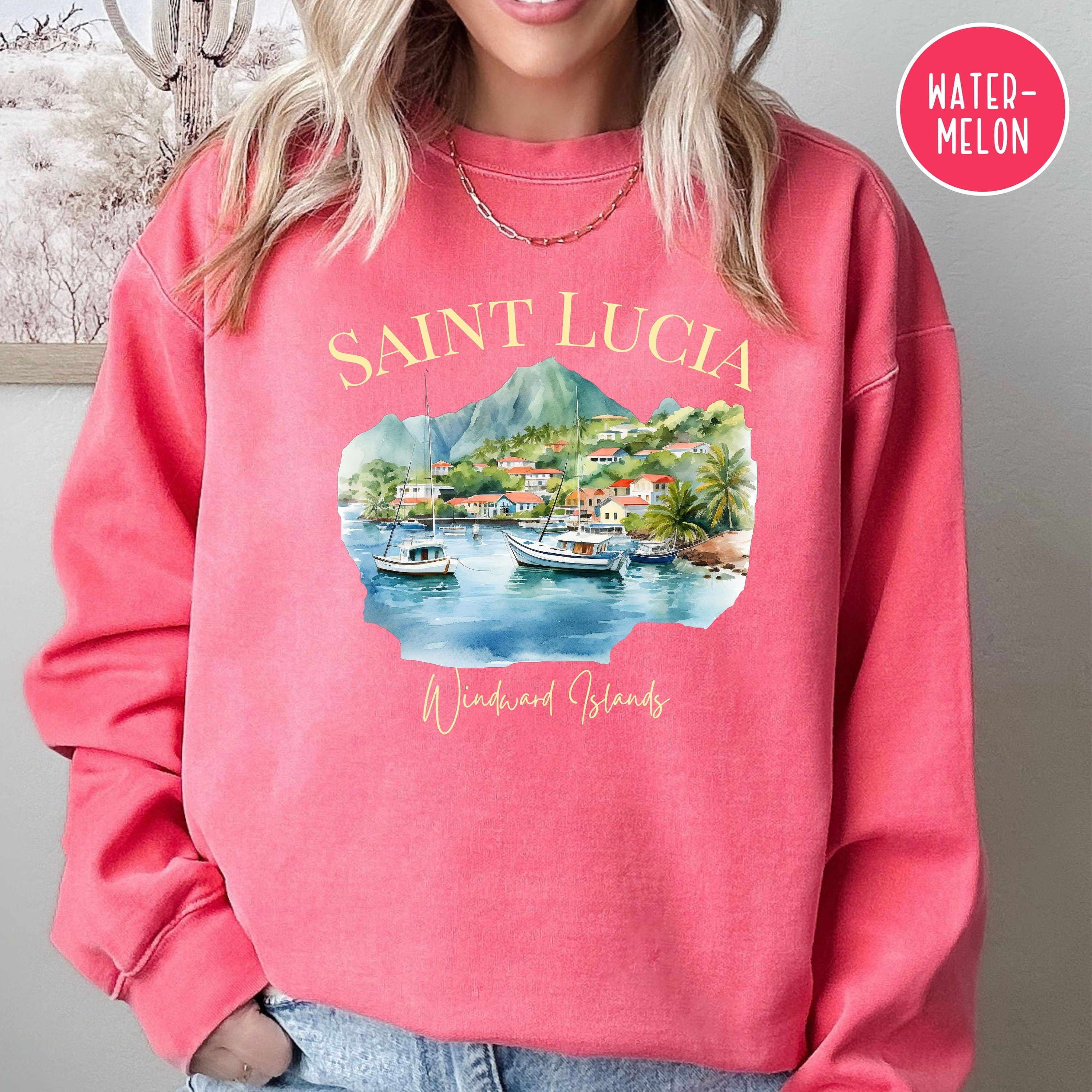 Saint Lucia Windward Island Comfort Colors® Sweatshirt