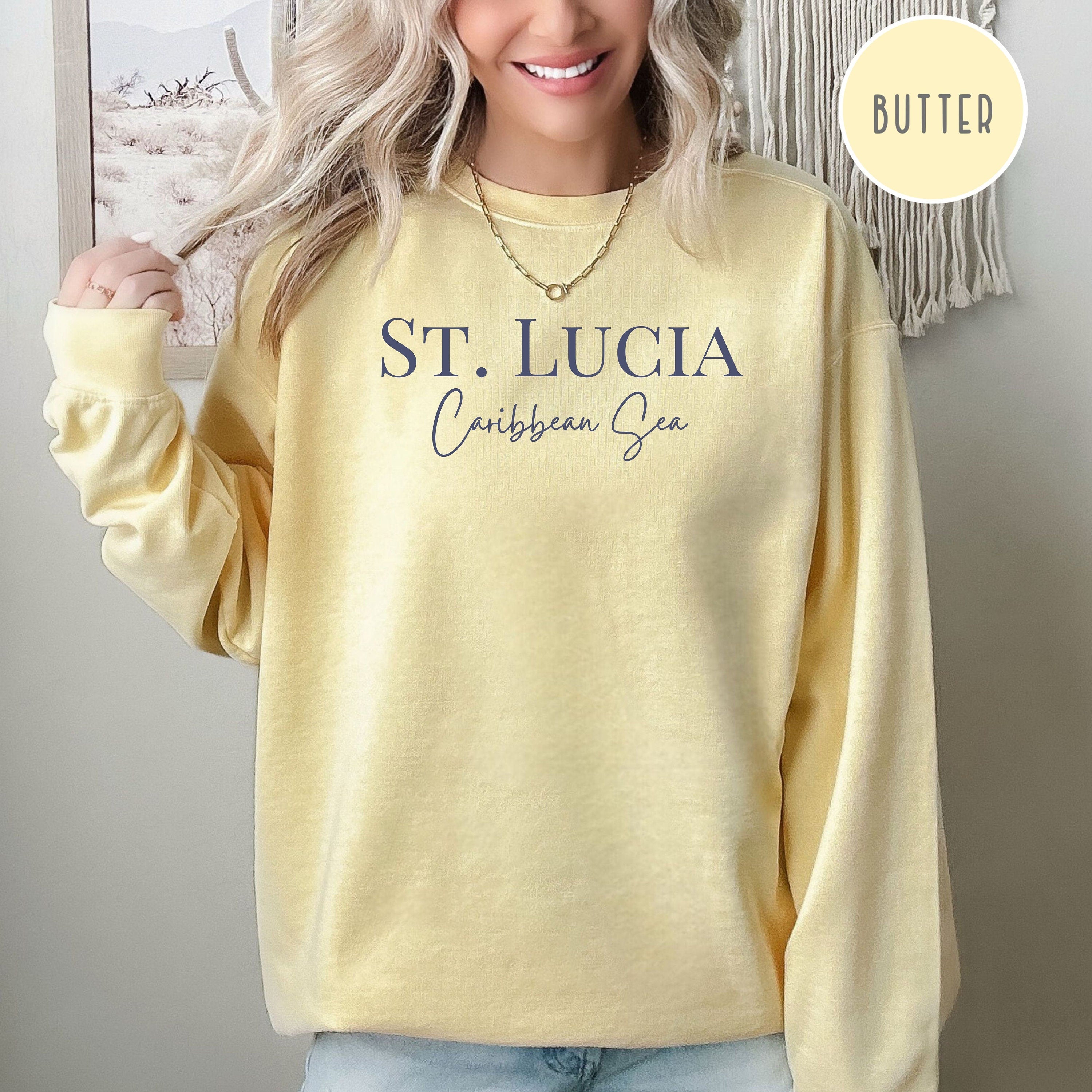 Saint Lucia Comfort Colors® Sweatshirt, St Lucia Sweatshirt