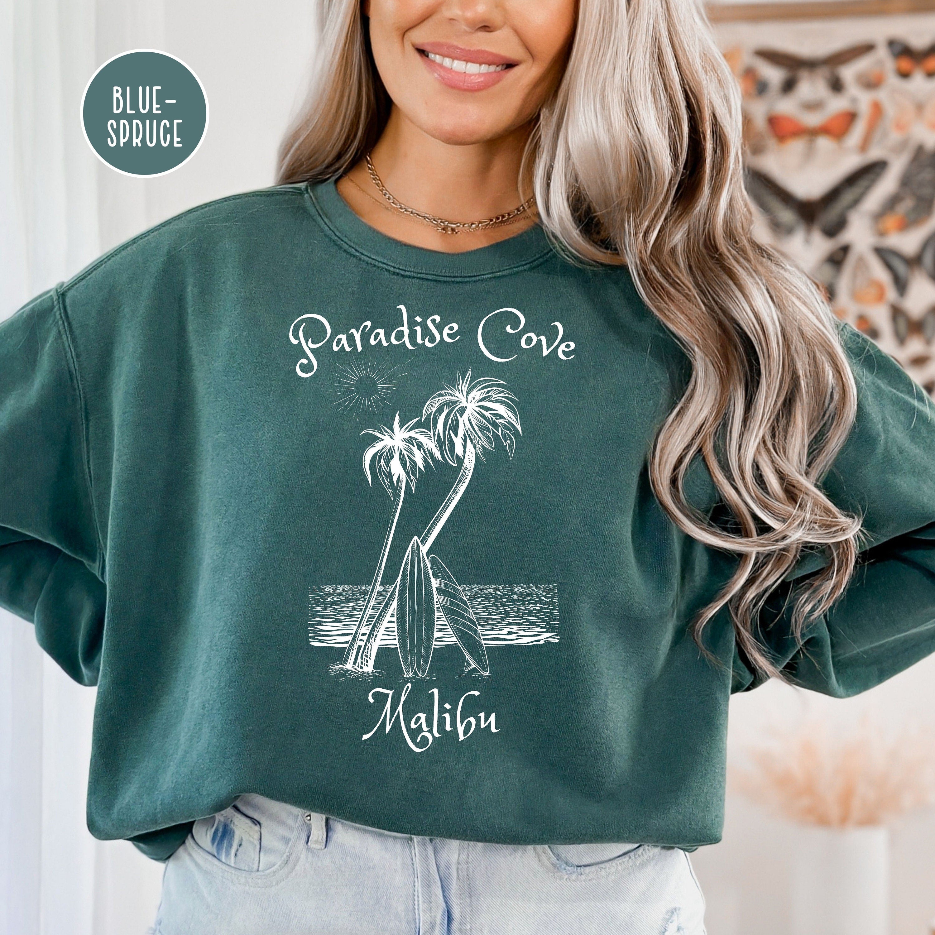 Paradise Cove Malibu Comfort Colors® Beach Sweatshirt