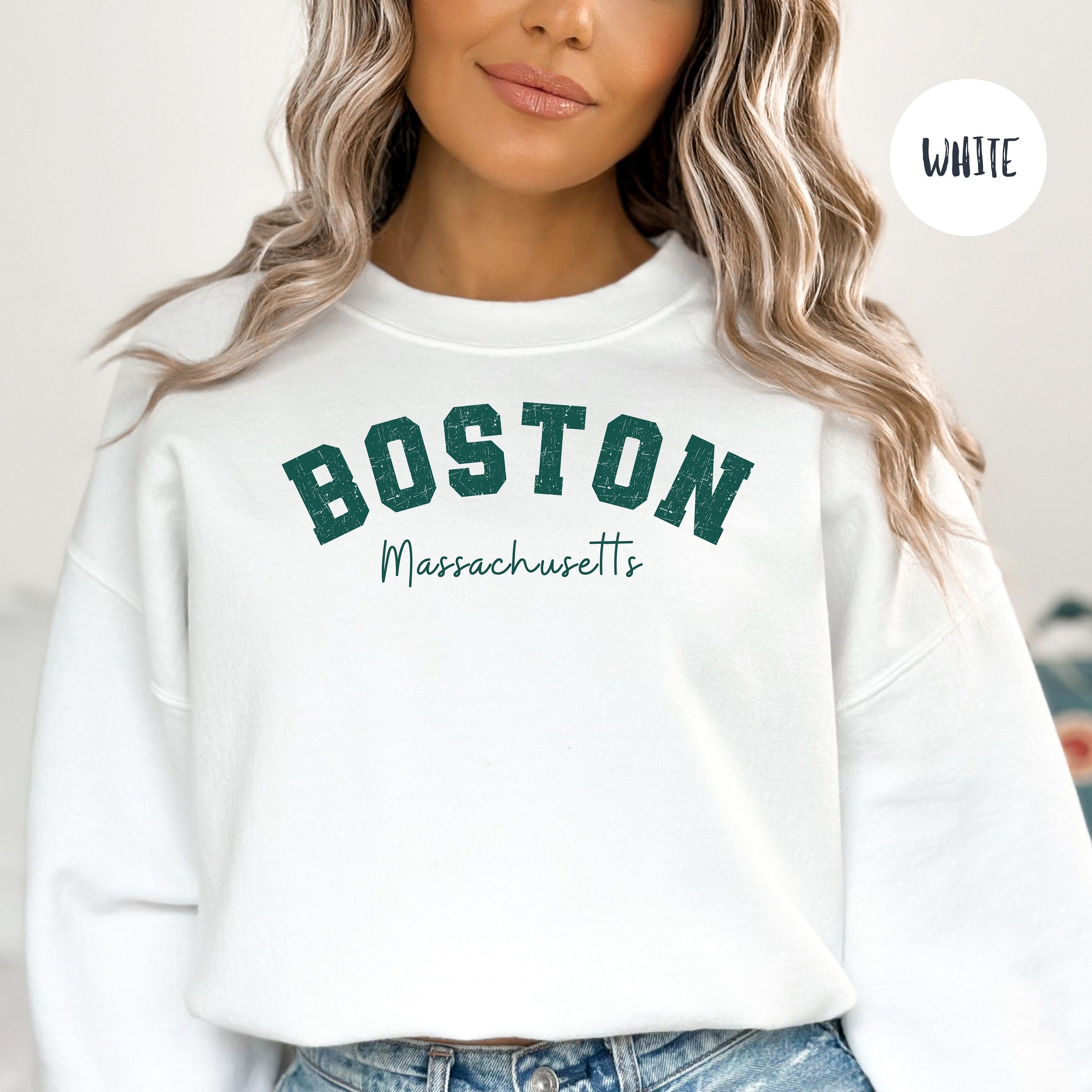 Boston Massachusetts Gildan Sweatshirt