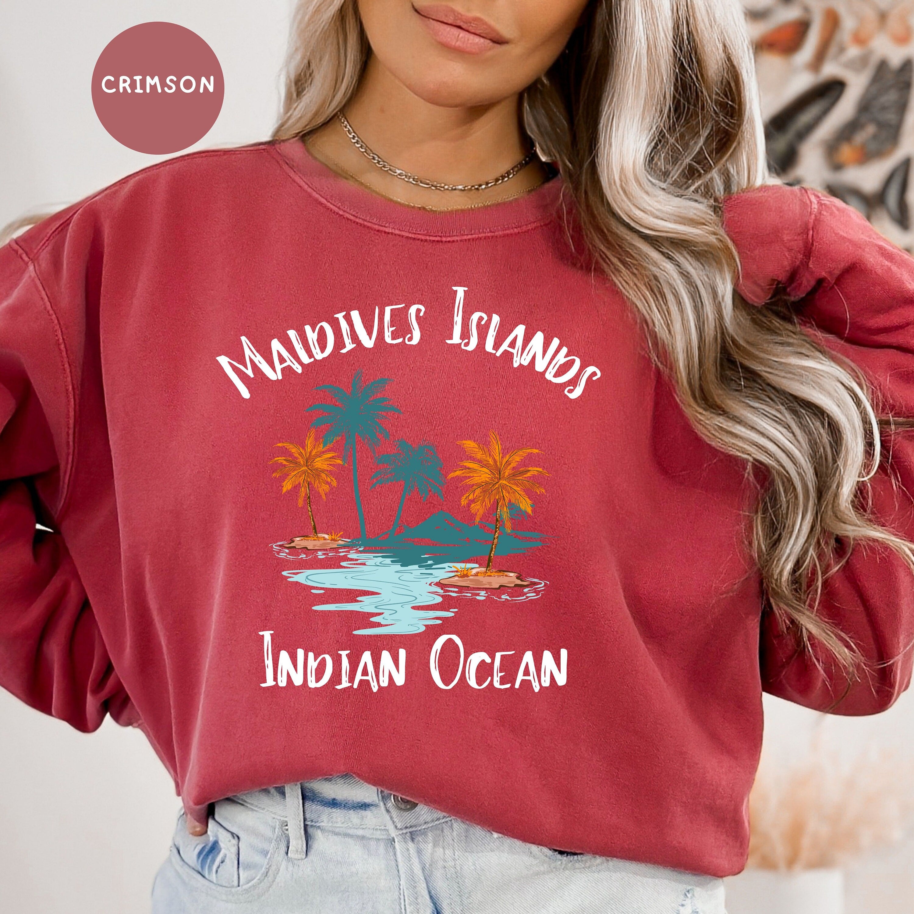 Maldives Indian Ocean Vacation Comfort Colors® Sweatshirt