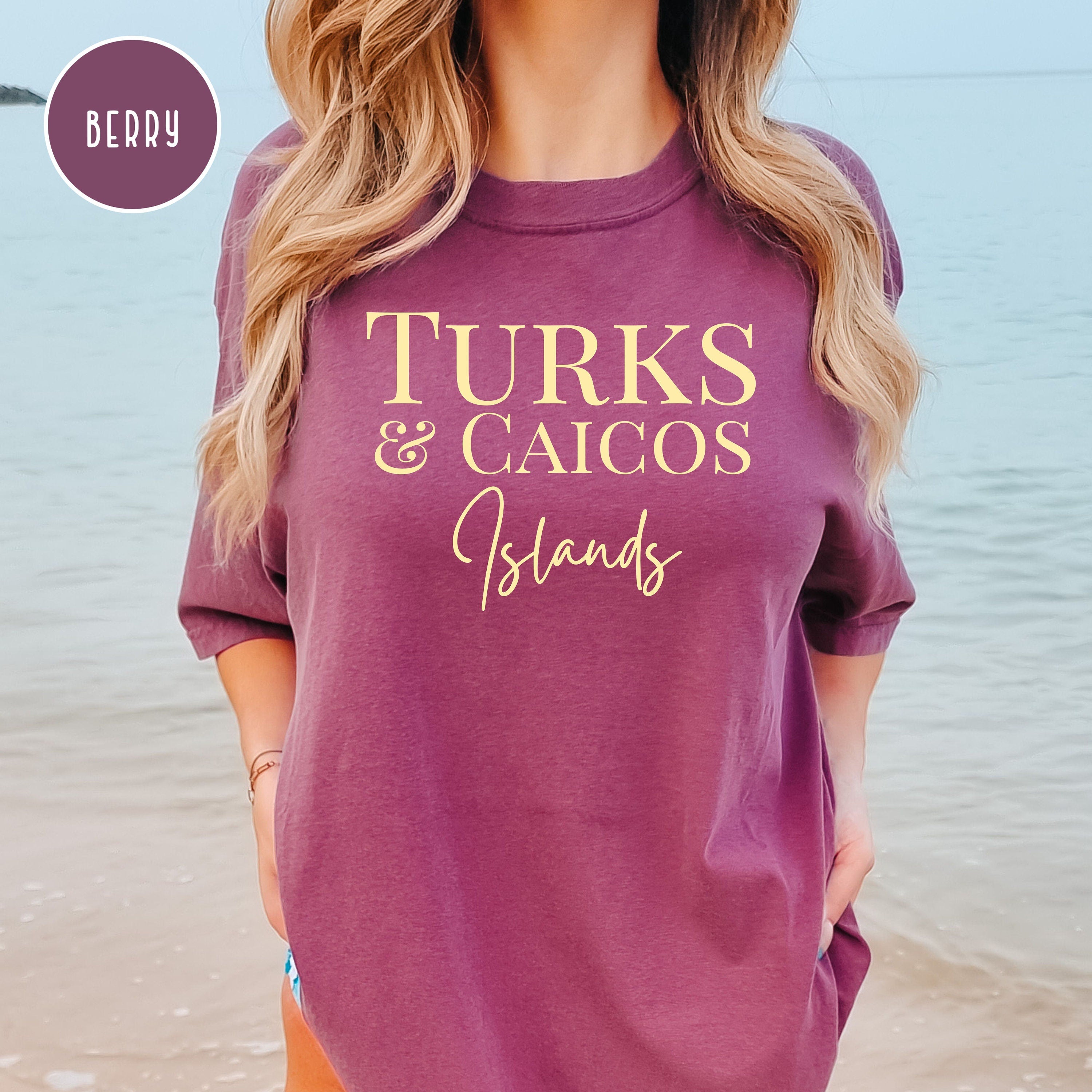 Turks and Caicos Islands Comfort Colors® Tee