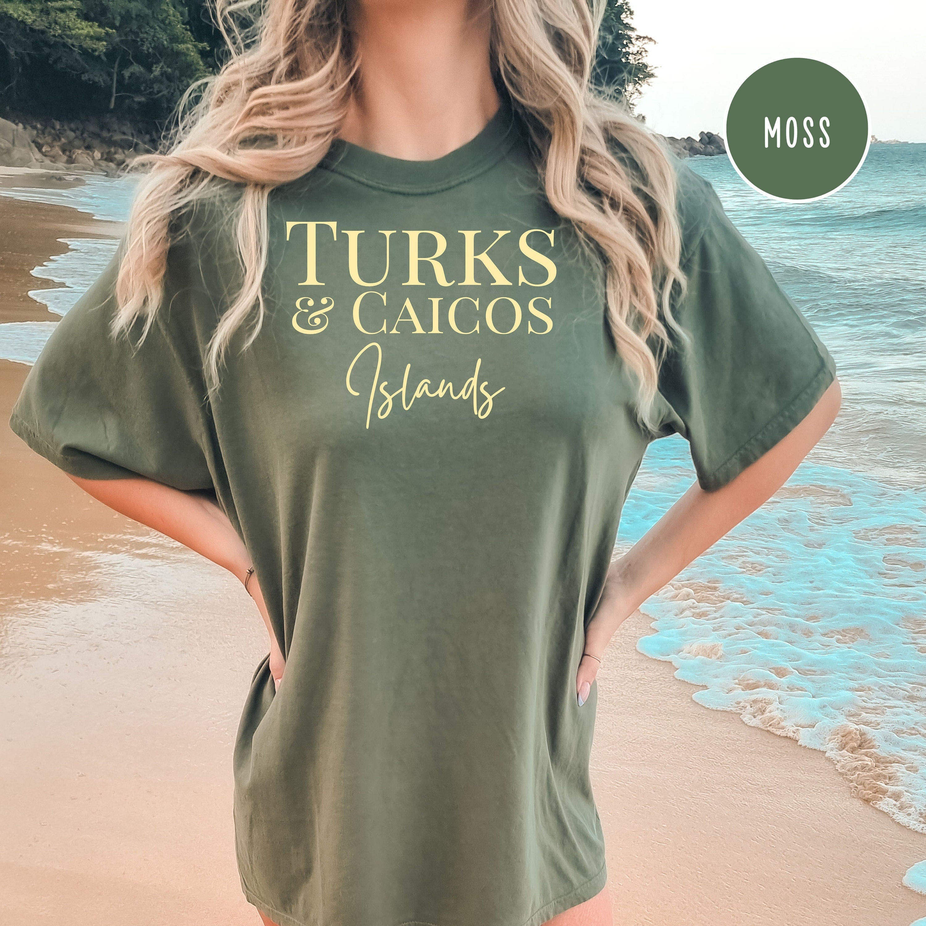 Turks and Caicos Islands Comfort Colors® Tee