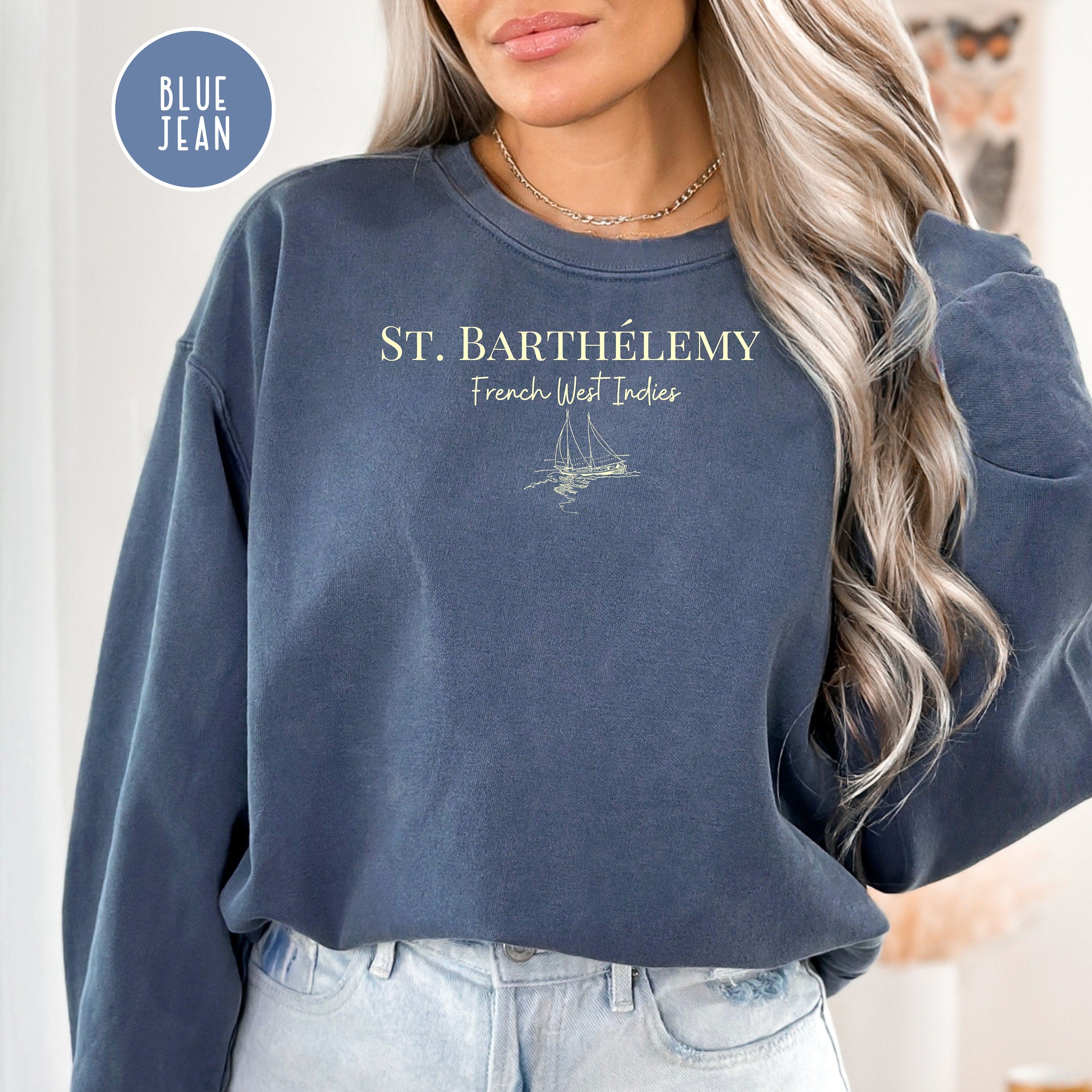 St Barts Comfort Colors® Sweatshirt