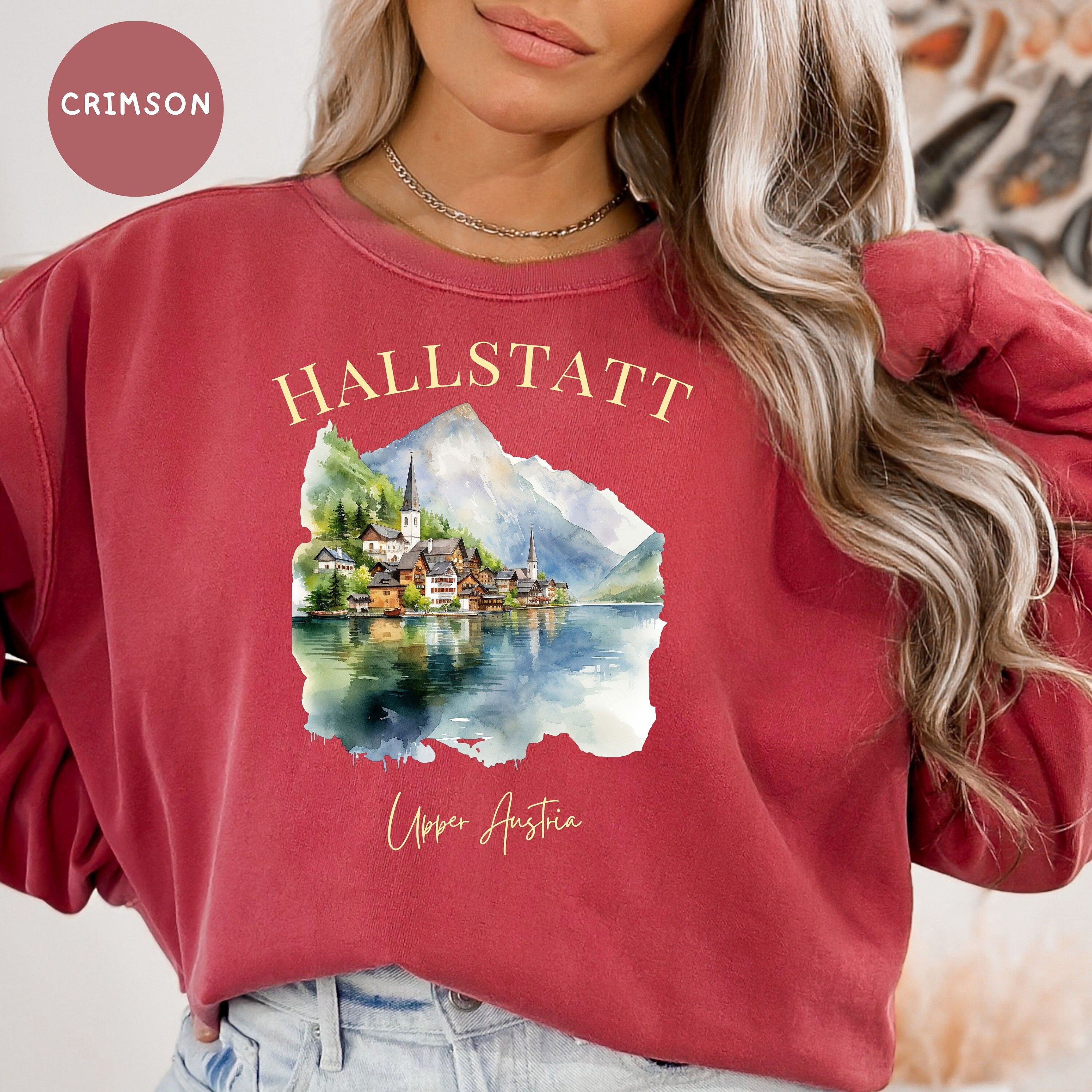 Hallstatt Austria Comfort Colors® Sweatshirt