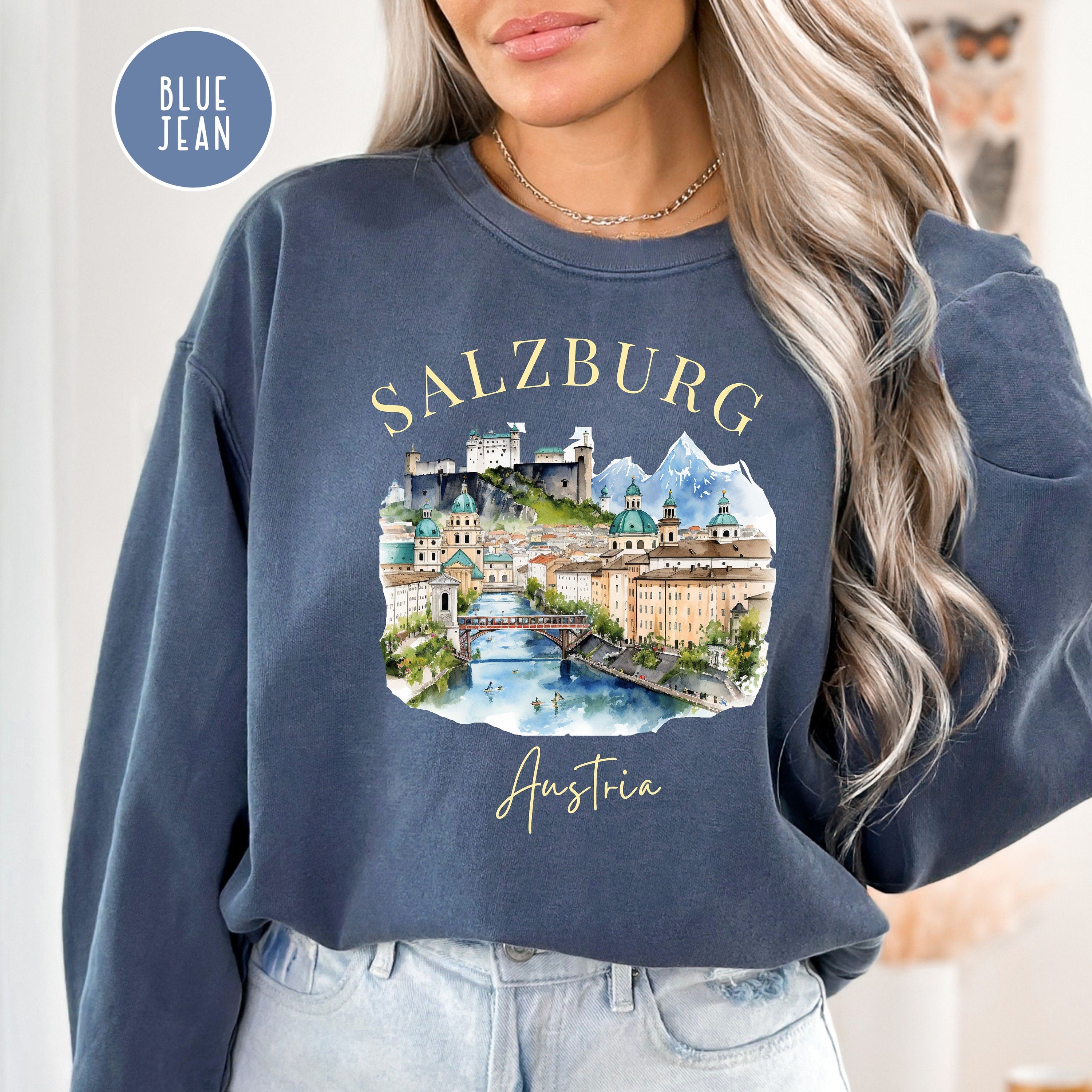 Salzburg Austria Comfort Colors® Sweatshirt