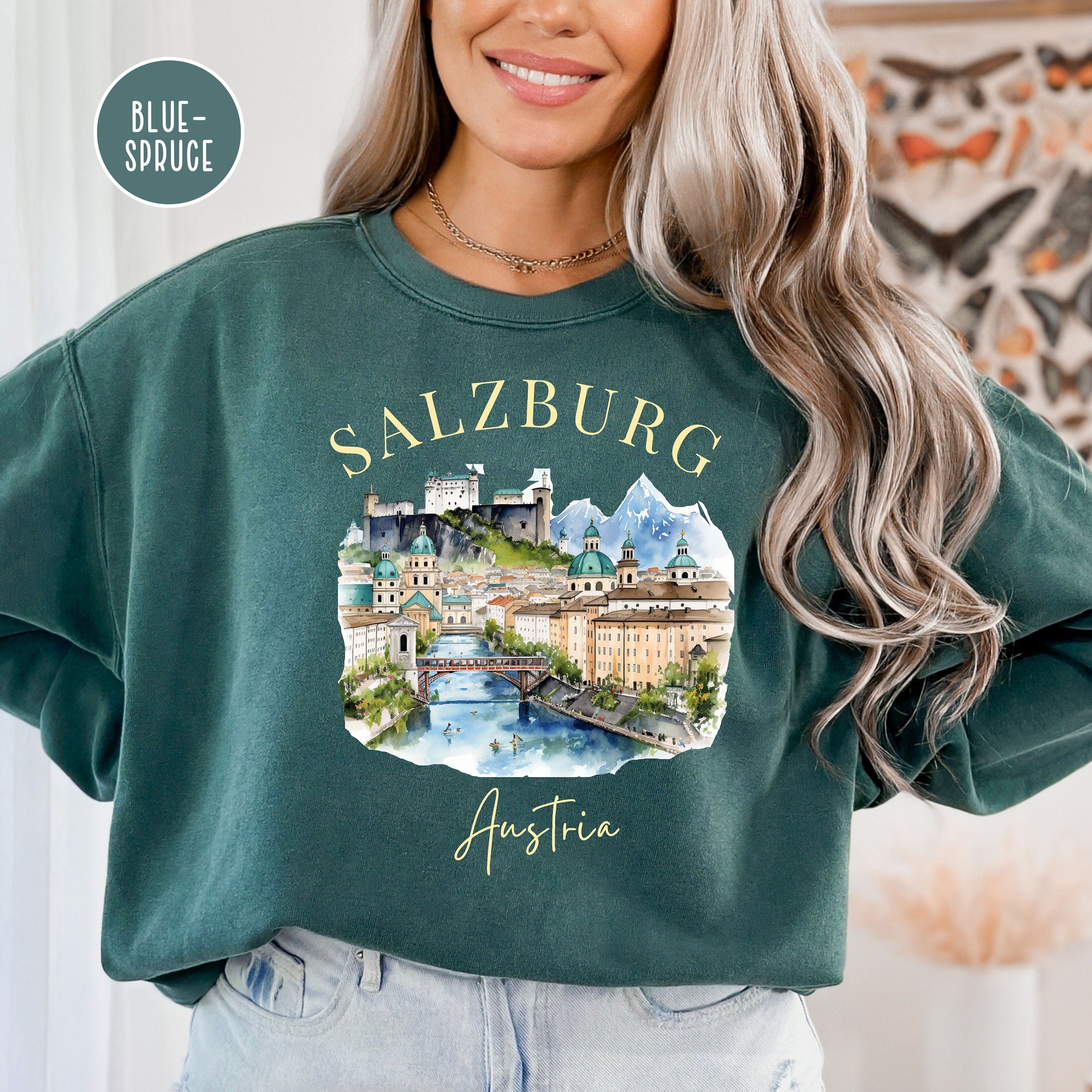 Salzburg Austria Comfort Colors® Sweatshirt