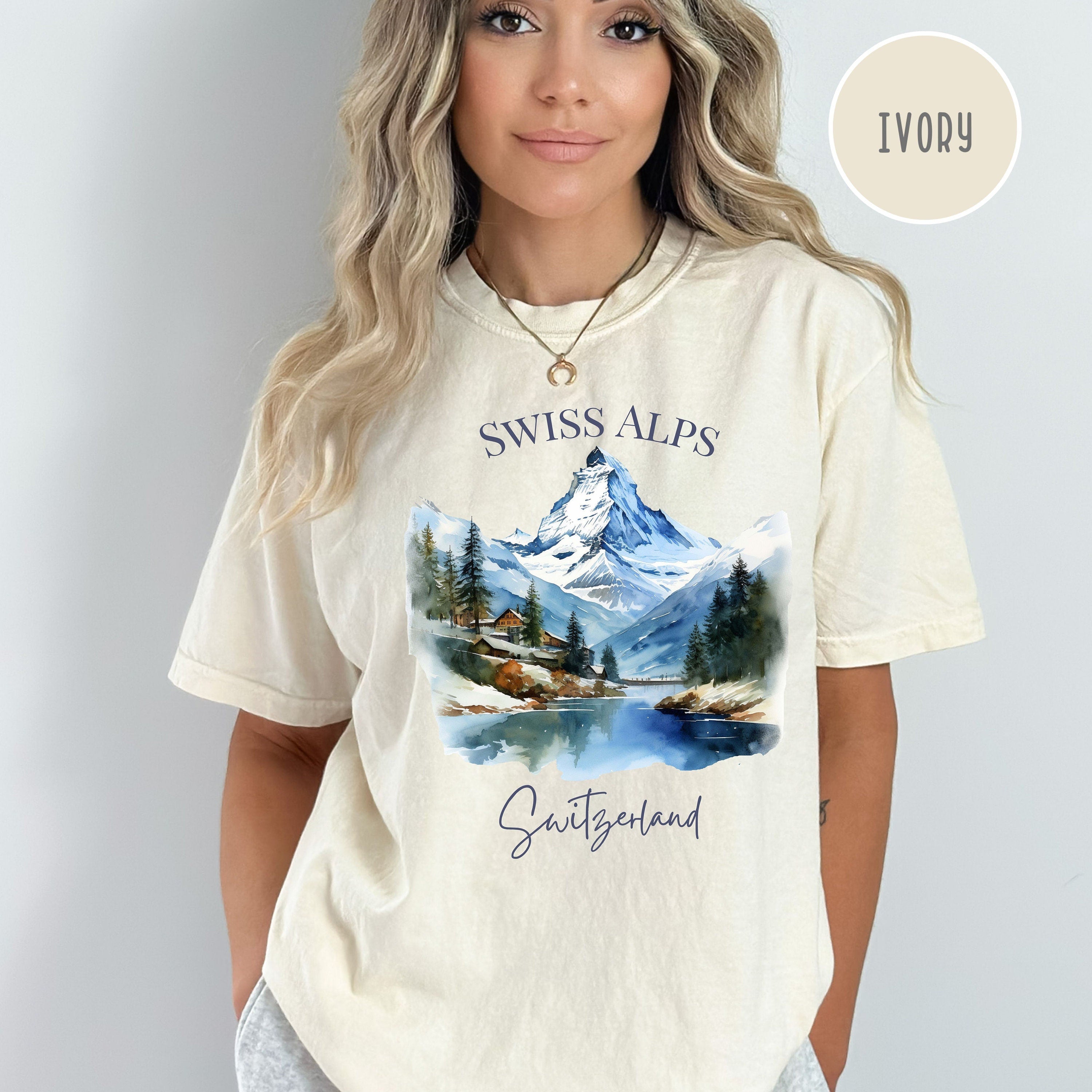 Swiss Alps Switzerland Comfort Colors® Tee