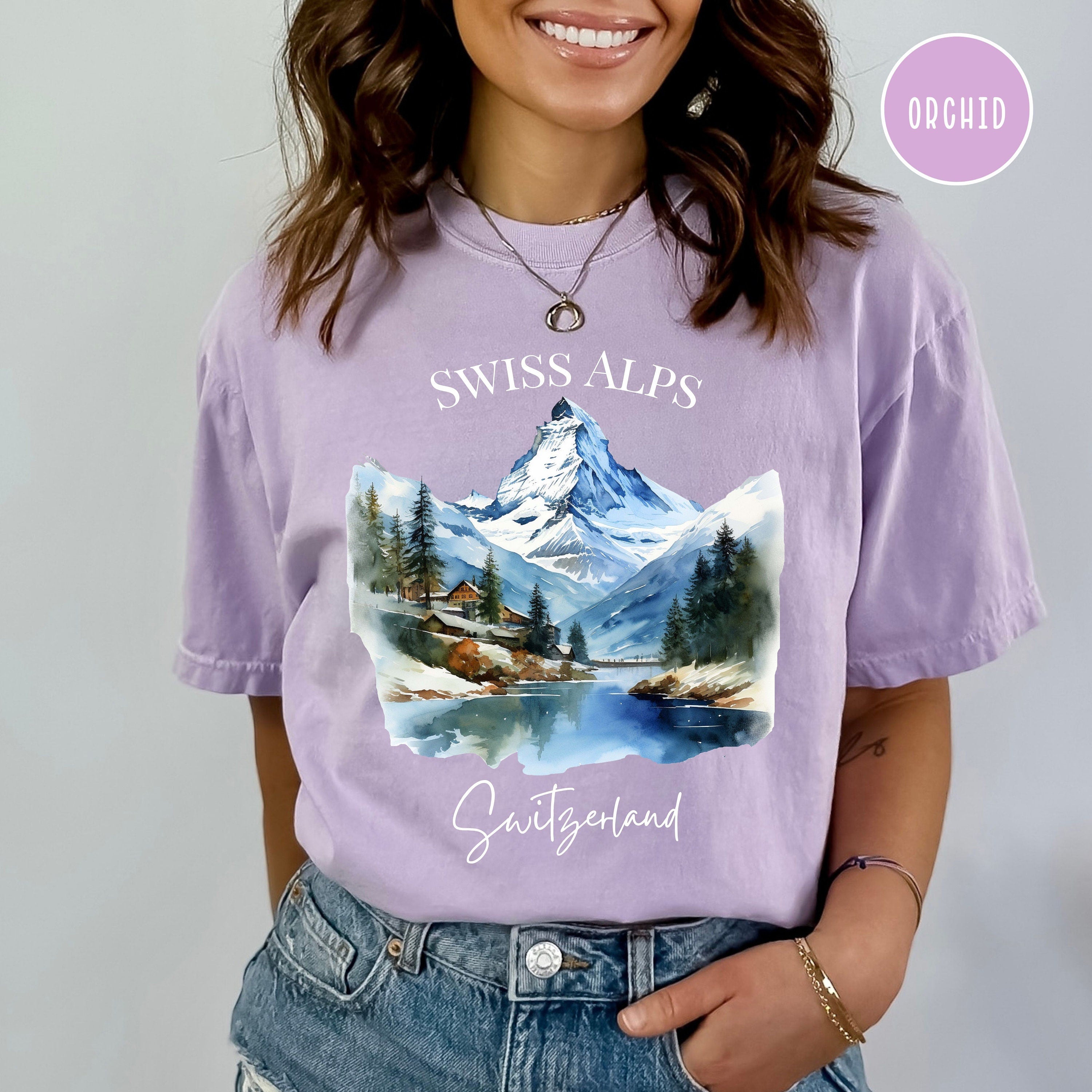 Swiss Alps Switzerland Comfort Colors® Tee