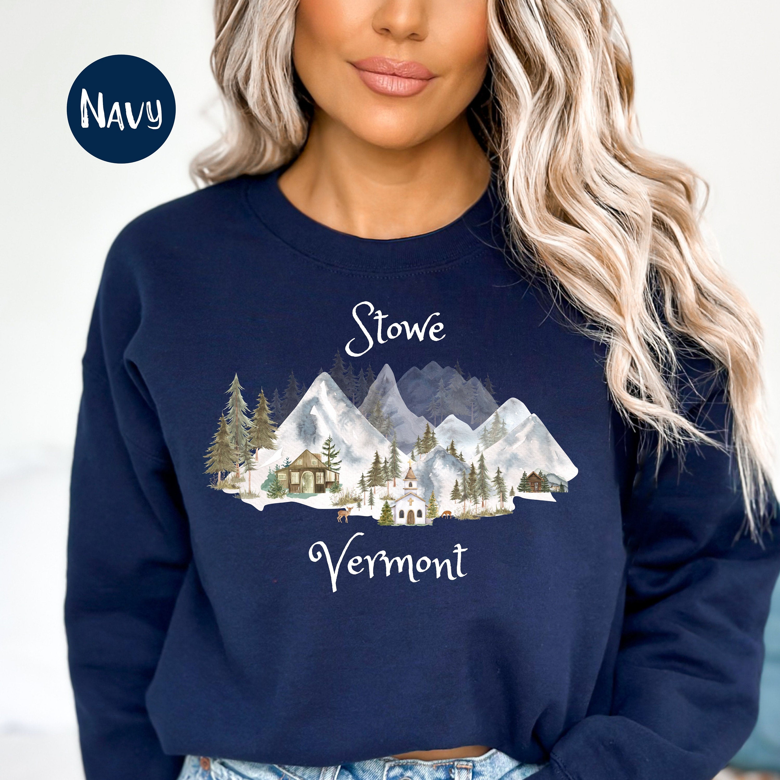 Stowe Vermont Gildan Sweatshirt